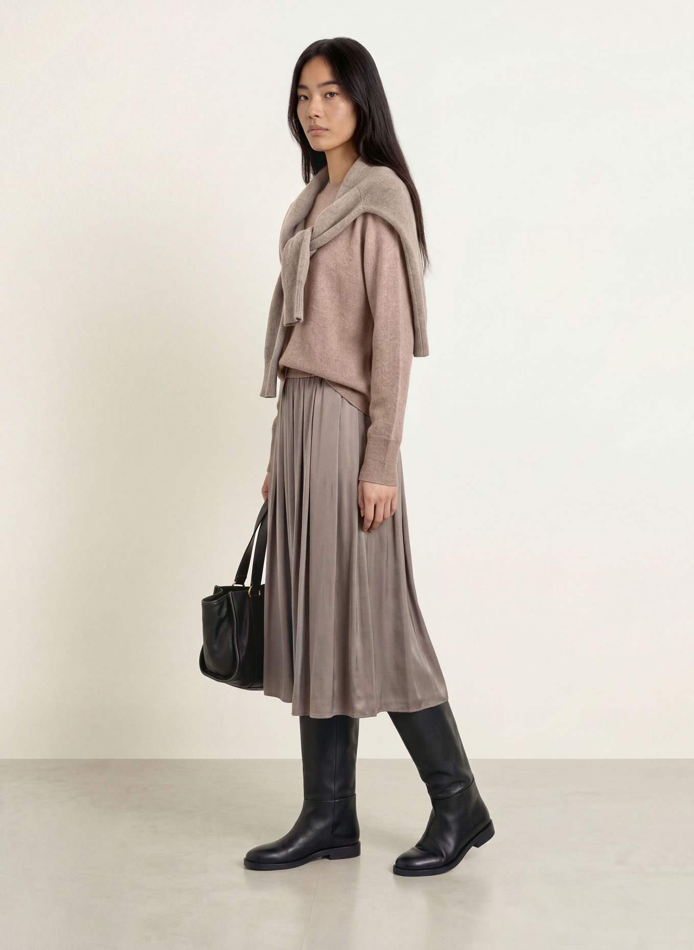 Marc O'Polo Sweater: TAUPE