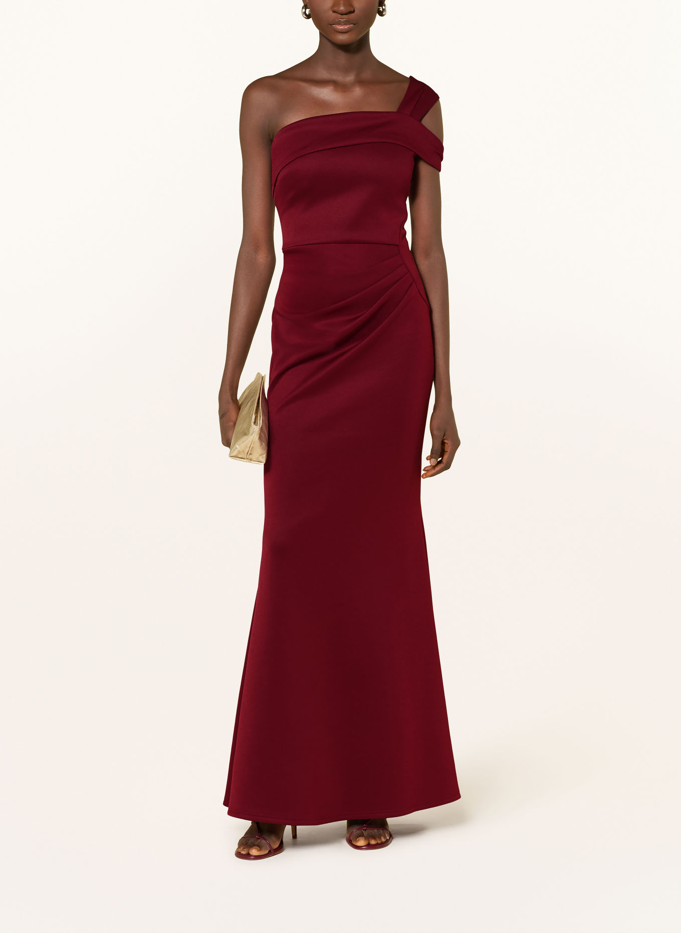 LIPSY Robe de soirée en jersey: ROUGE FONCÉ