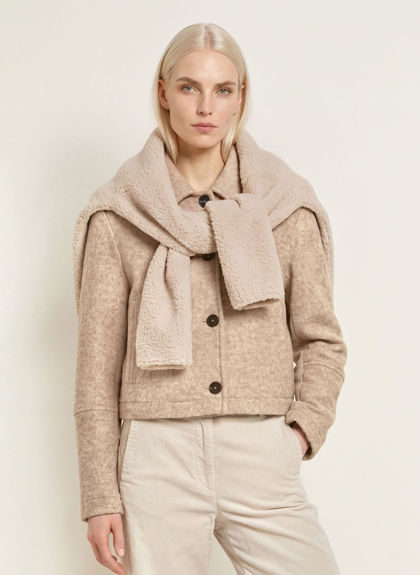Marc O'Polo Kastenjacke: CAMEL