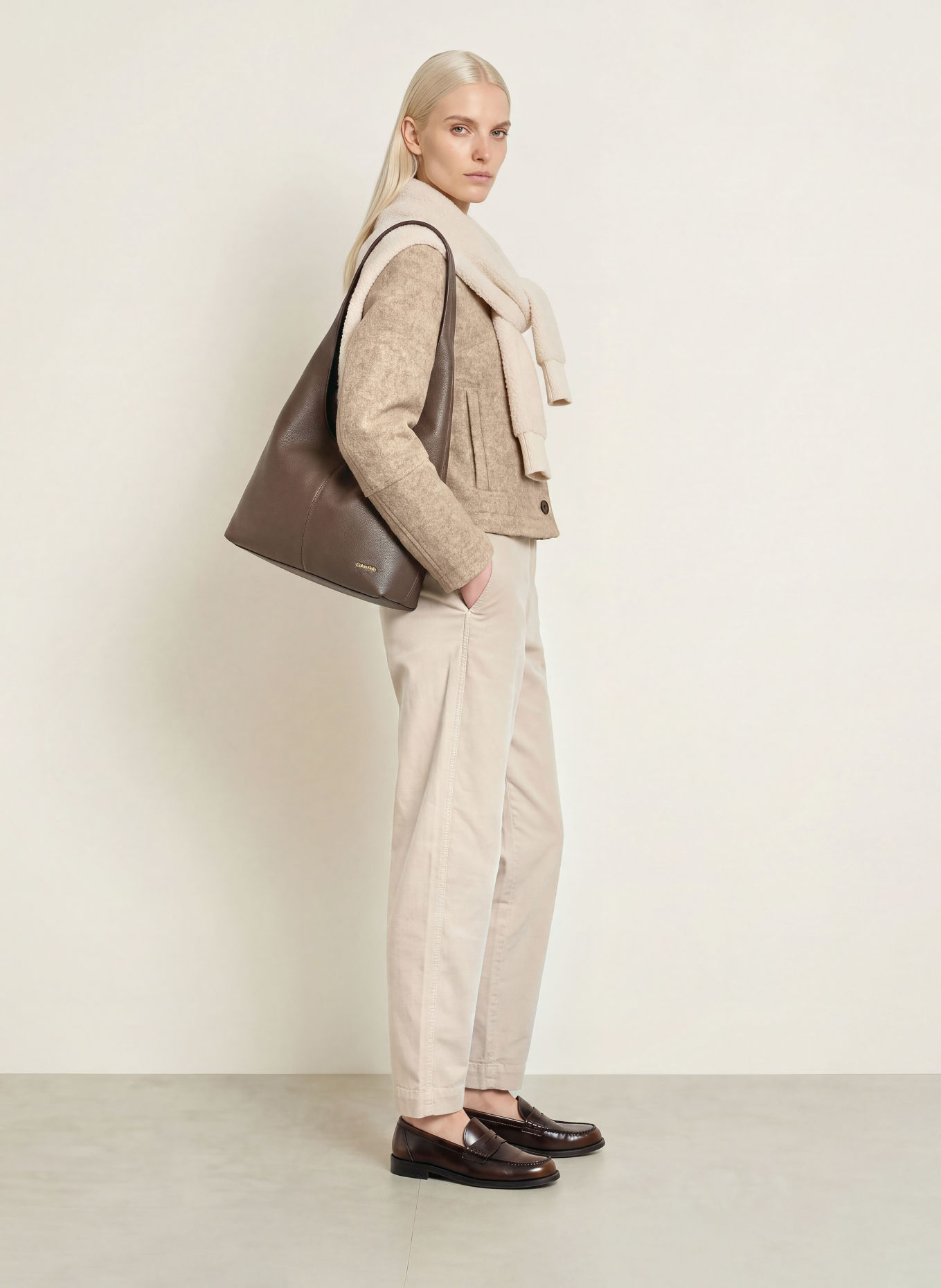 Marc O'Polo Kastenjacke: CAMEL