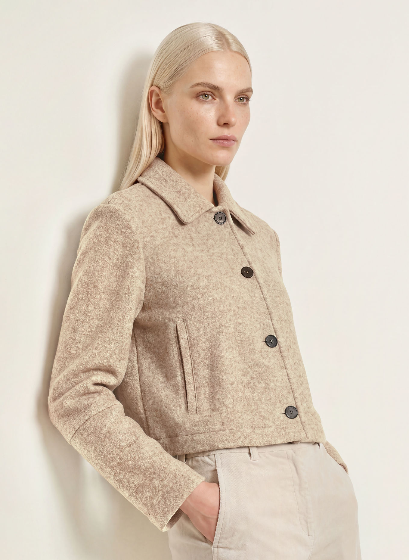 Marc O'Polo Kastenjacke: CAMEL