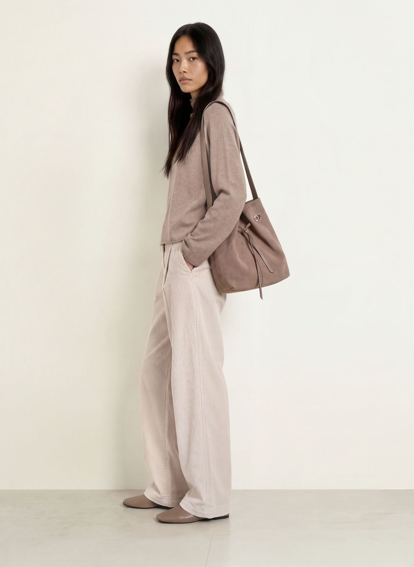 Marc O'Polo Sweater: TAUPE