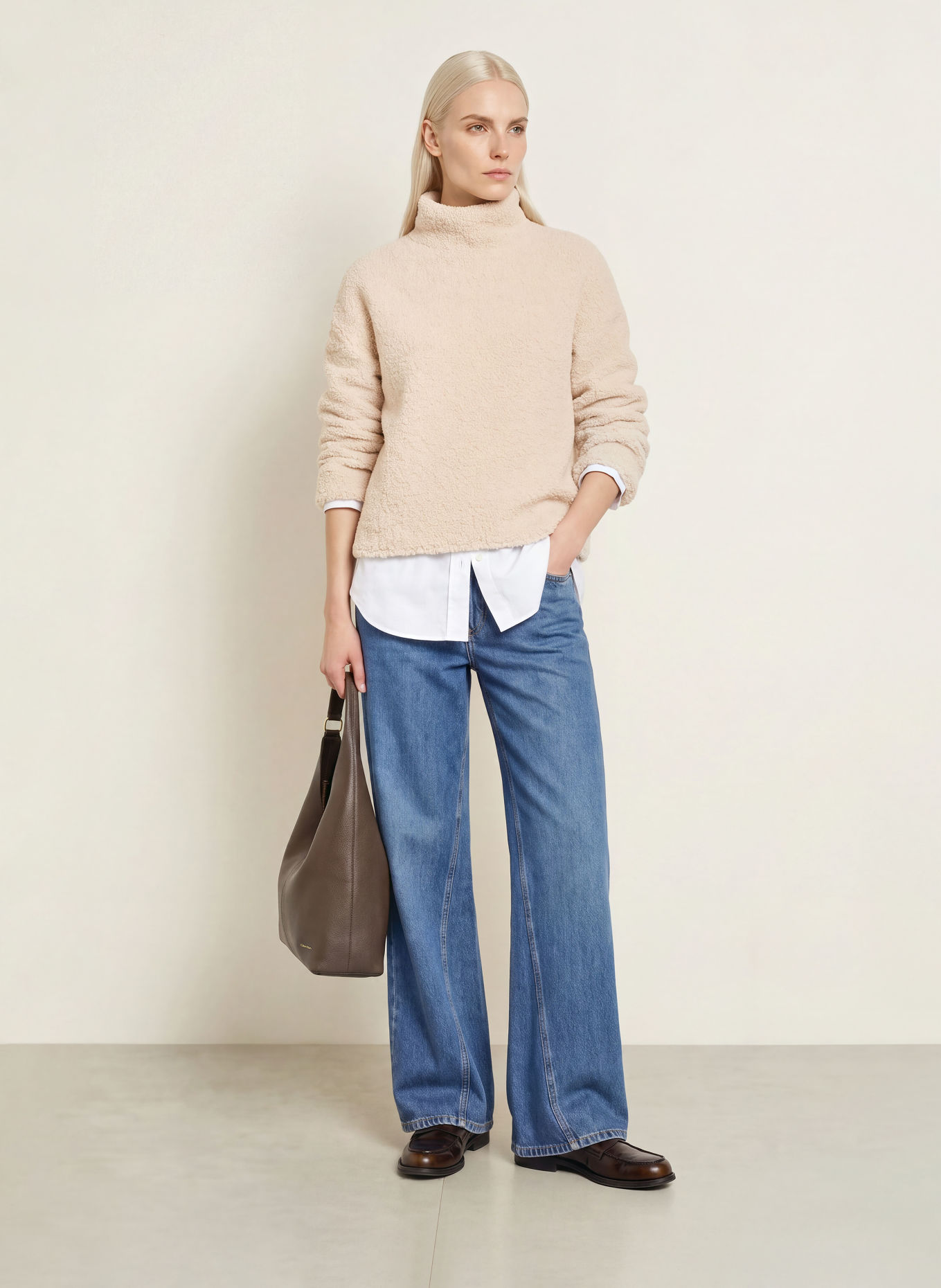 Marc O'Polo Turtleneck sweater: LIGHT GRAY