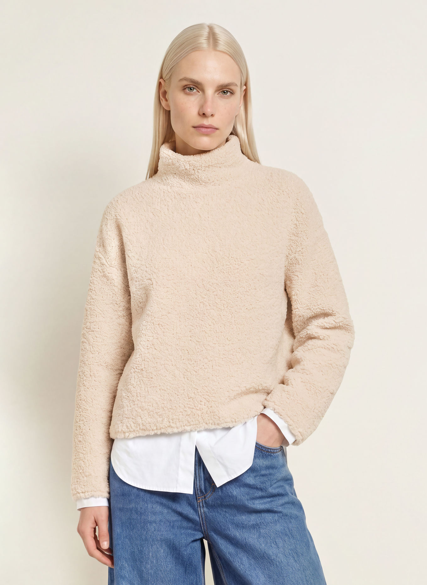 Marc O'Polo Turtleneck sweater: LIGHT GRAY