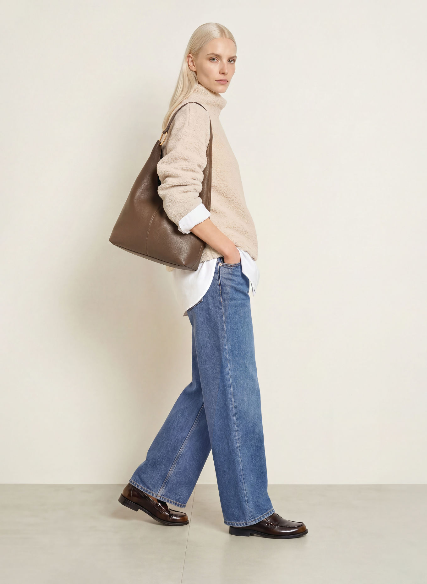 Marc O'Polo Turtleneck sweater: LIGHT GRAY