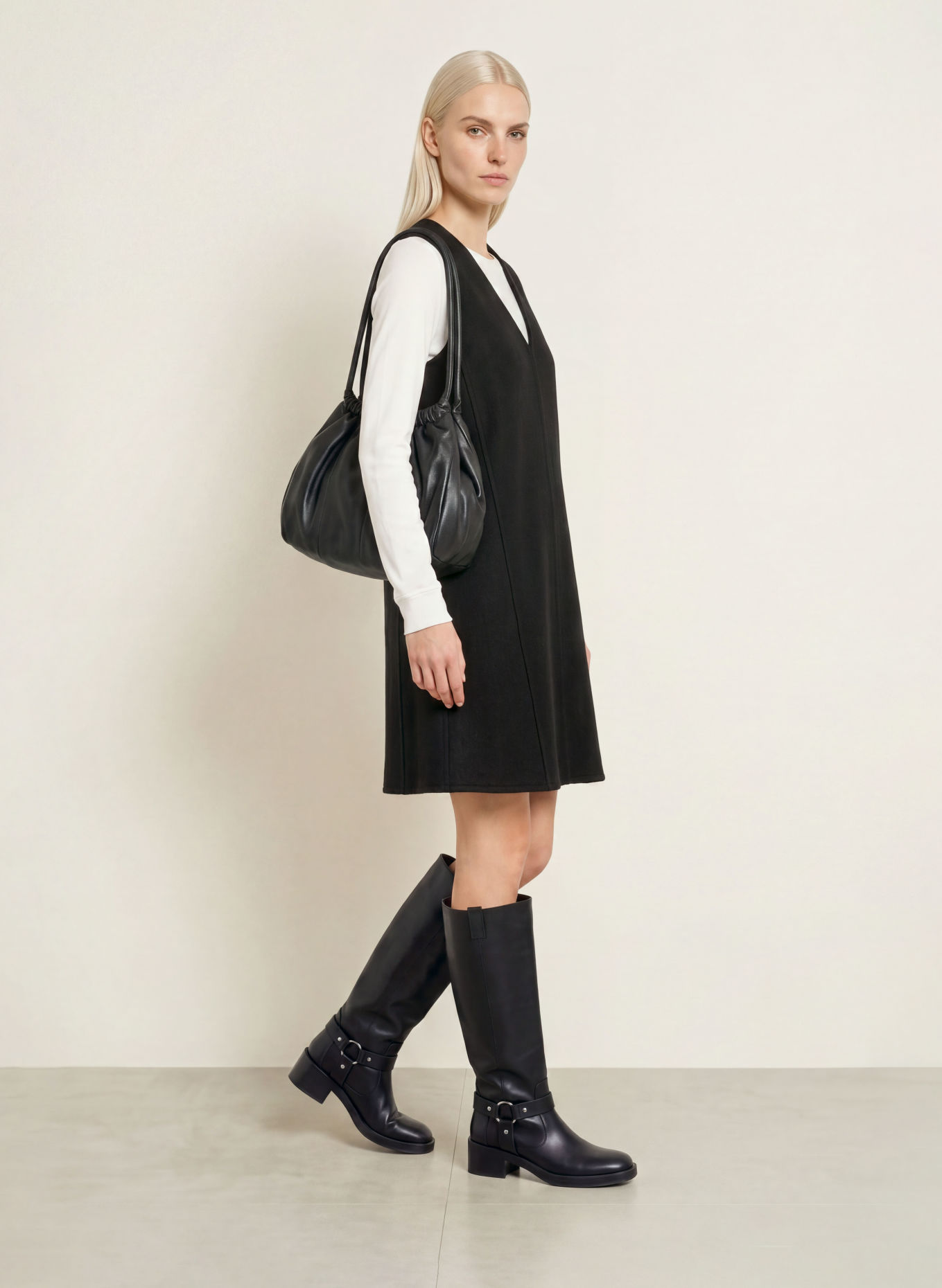 Marc O'Polo Strickkleid: SCHWARZ