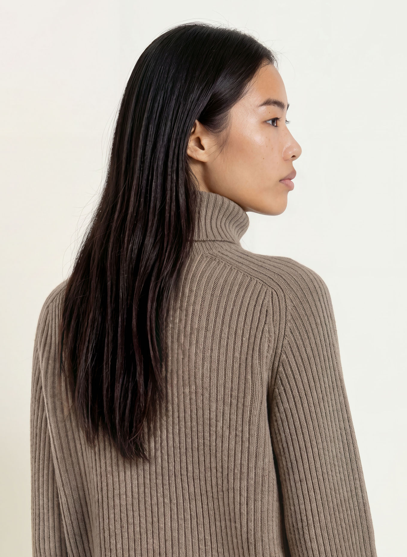 Marc O'Polo Pull à col roulé: TAUPE