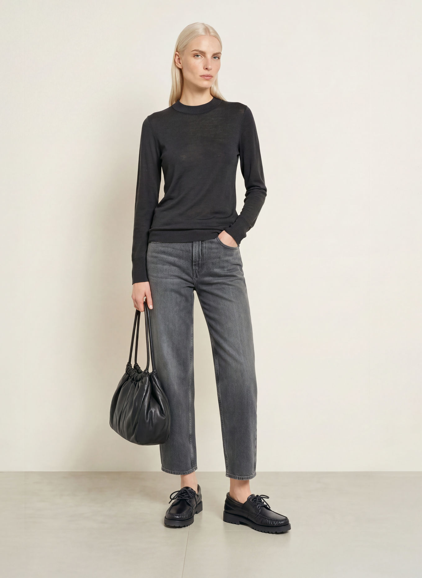 Marc O'Polo Long-sleeve shirt: DARK GRAY