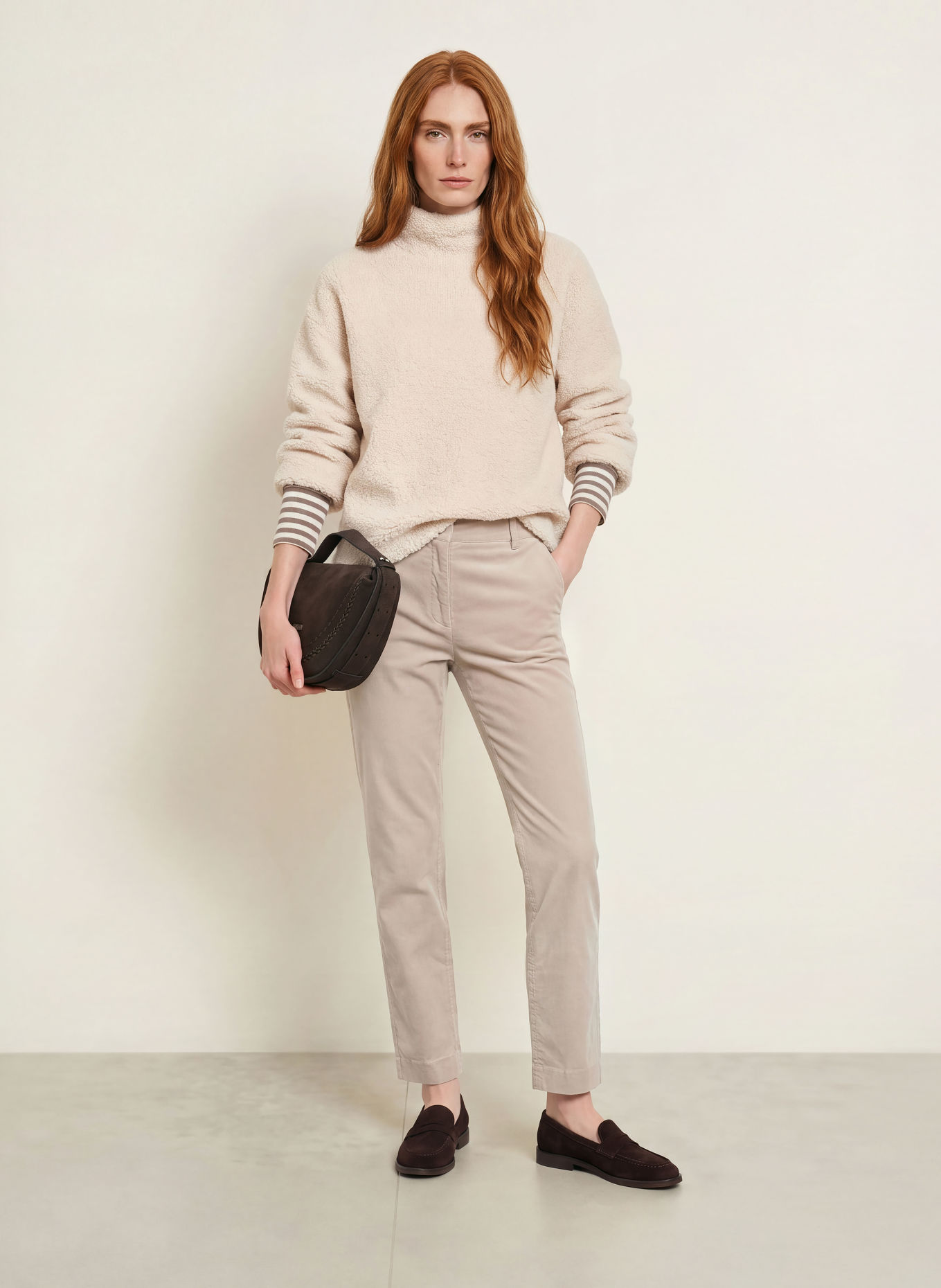 Marc O'Polo Samthose: BEIGE
