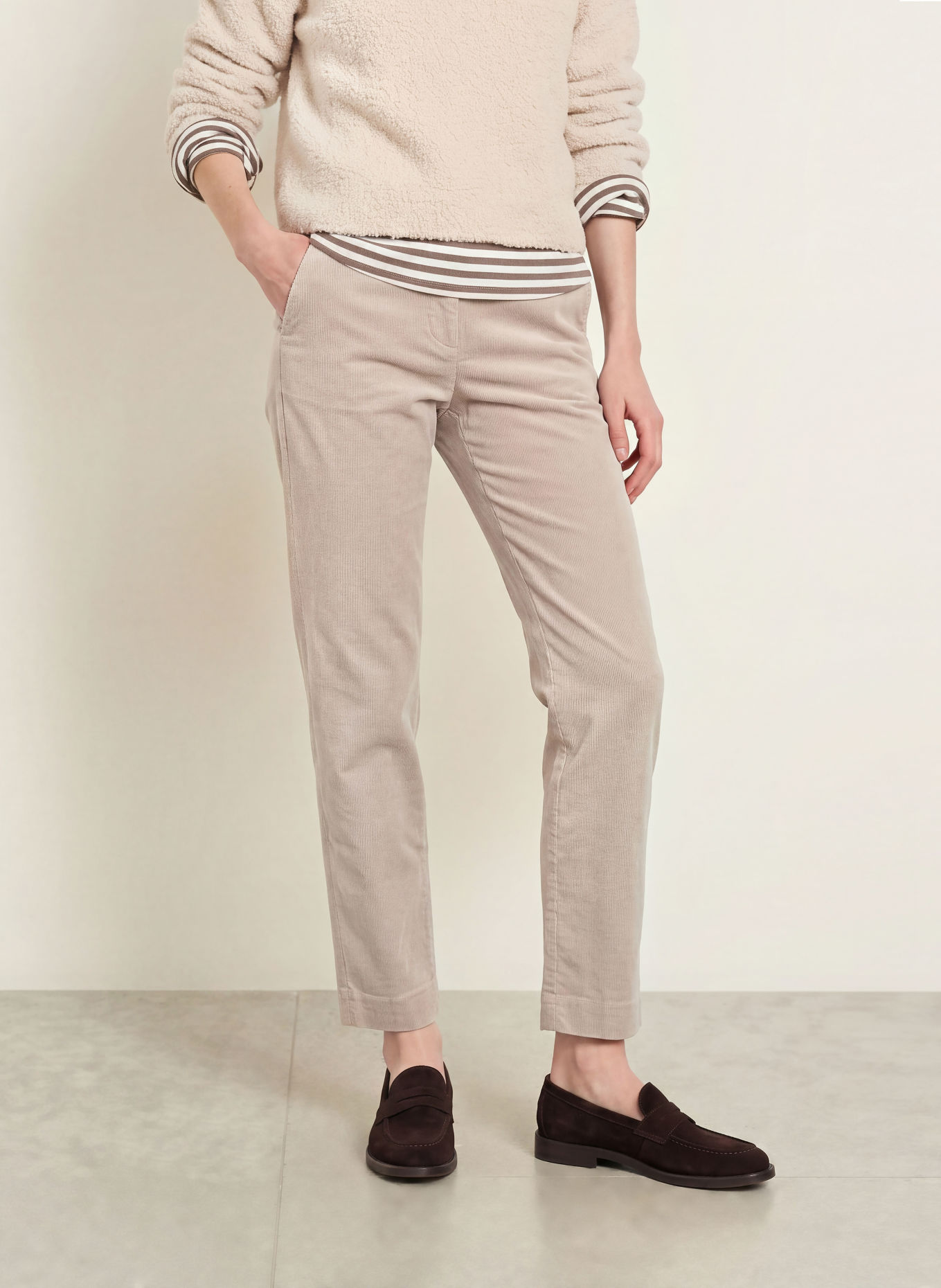 Marc O'Polo Samthose: BEIGE