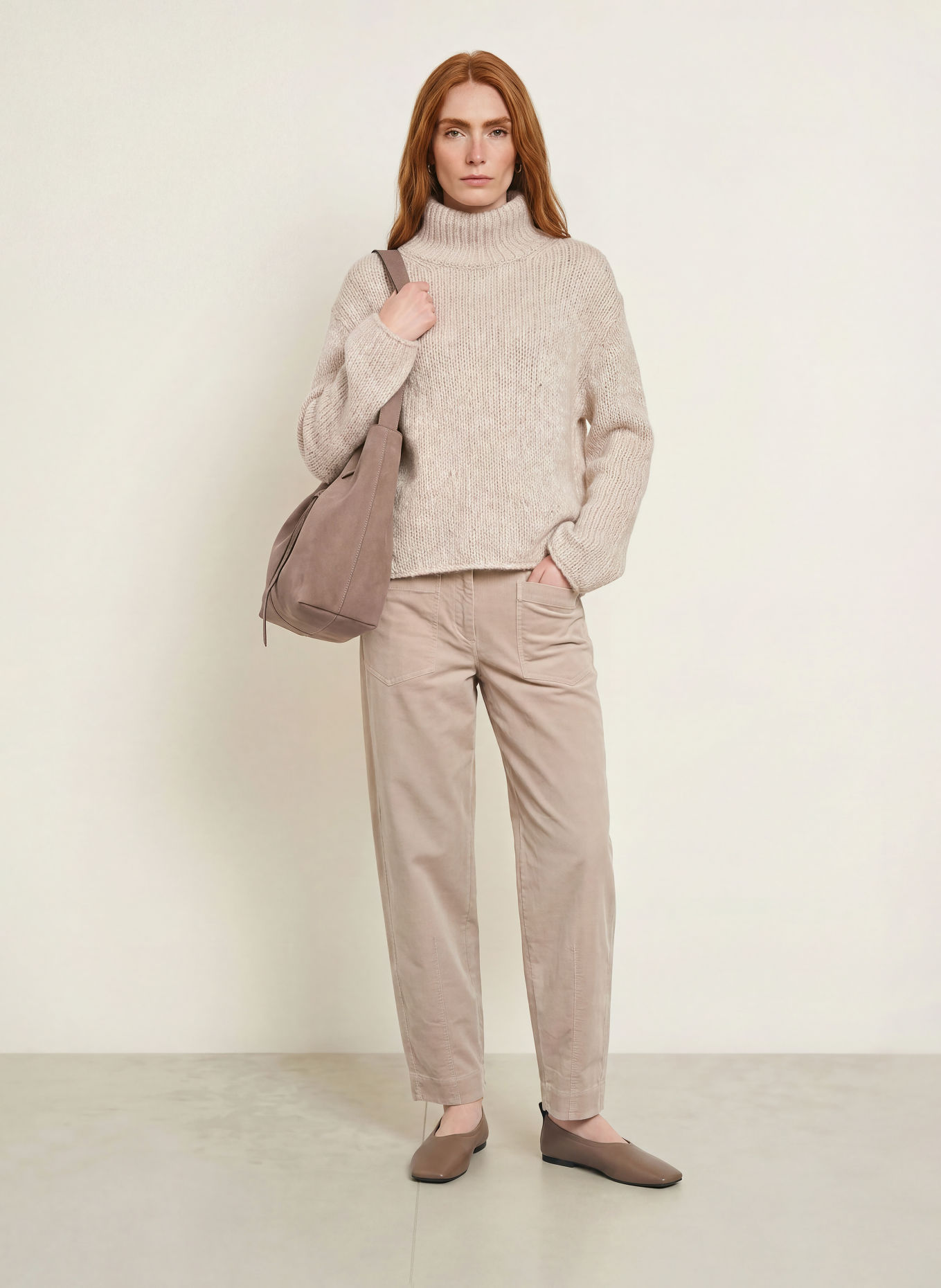 Marc O'Polo Samthose: BEIGE