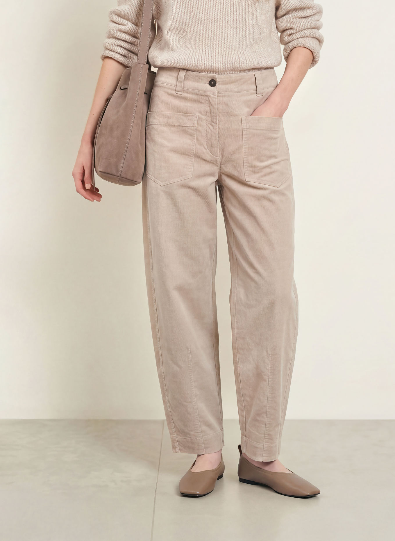 Marc O'Polo Samthose: BEIGE