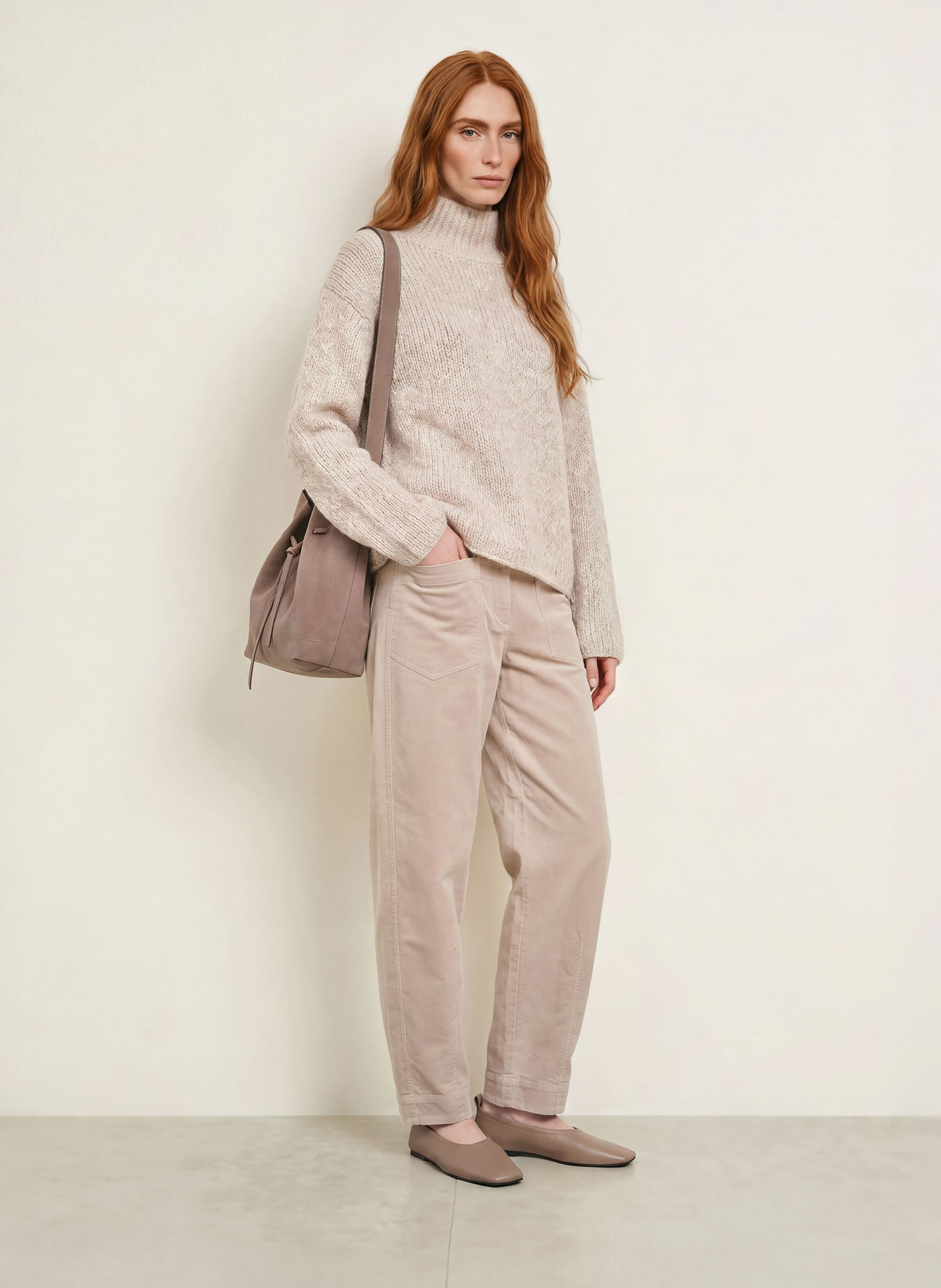 Marc O'Polo Samthose: BEIGE