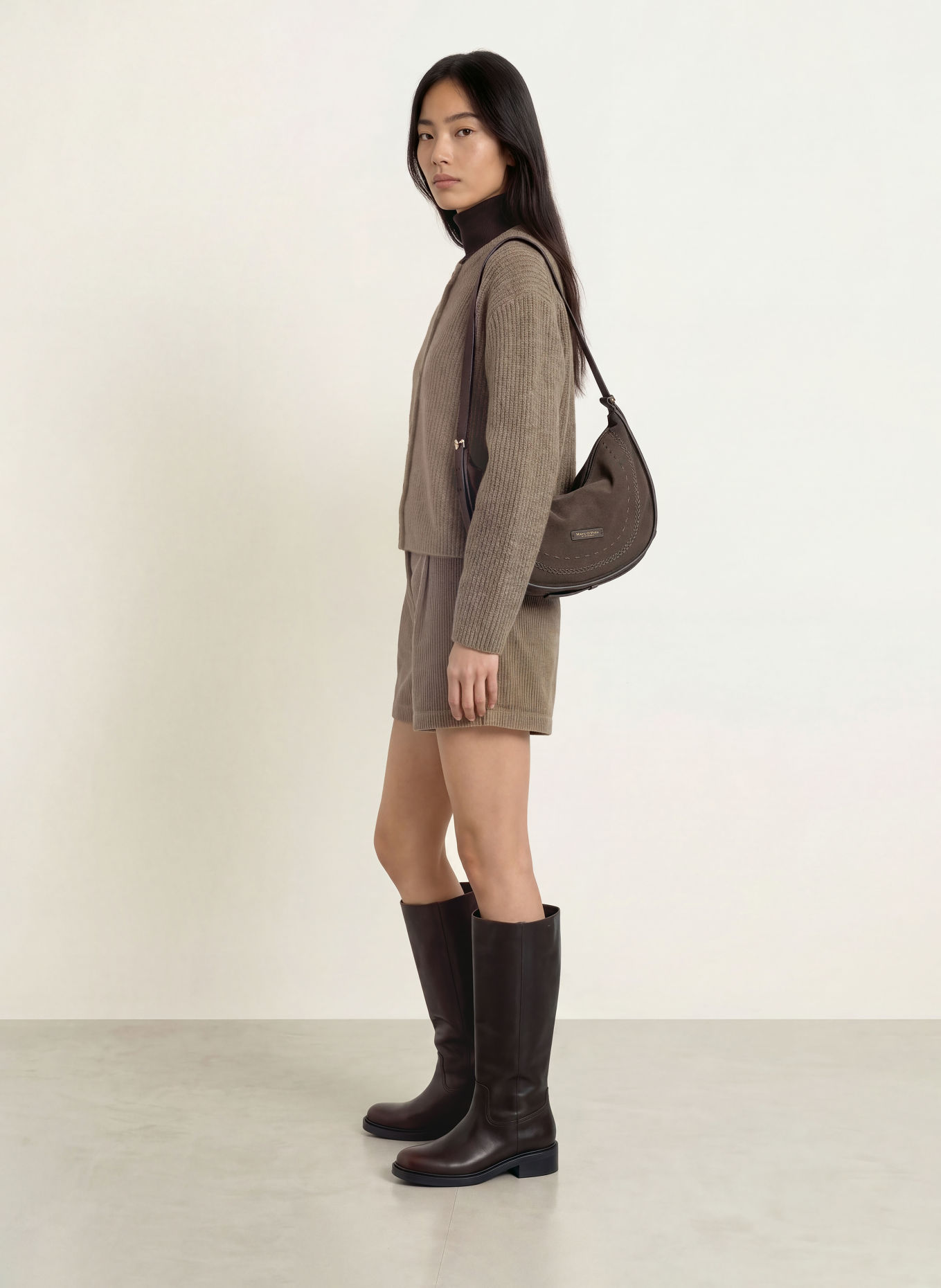 Marc O'Polo Strickjacke: BEIGE