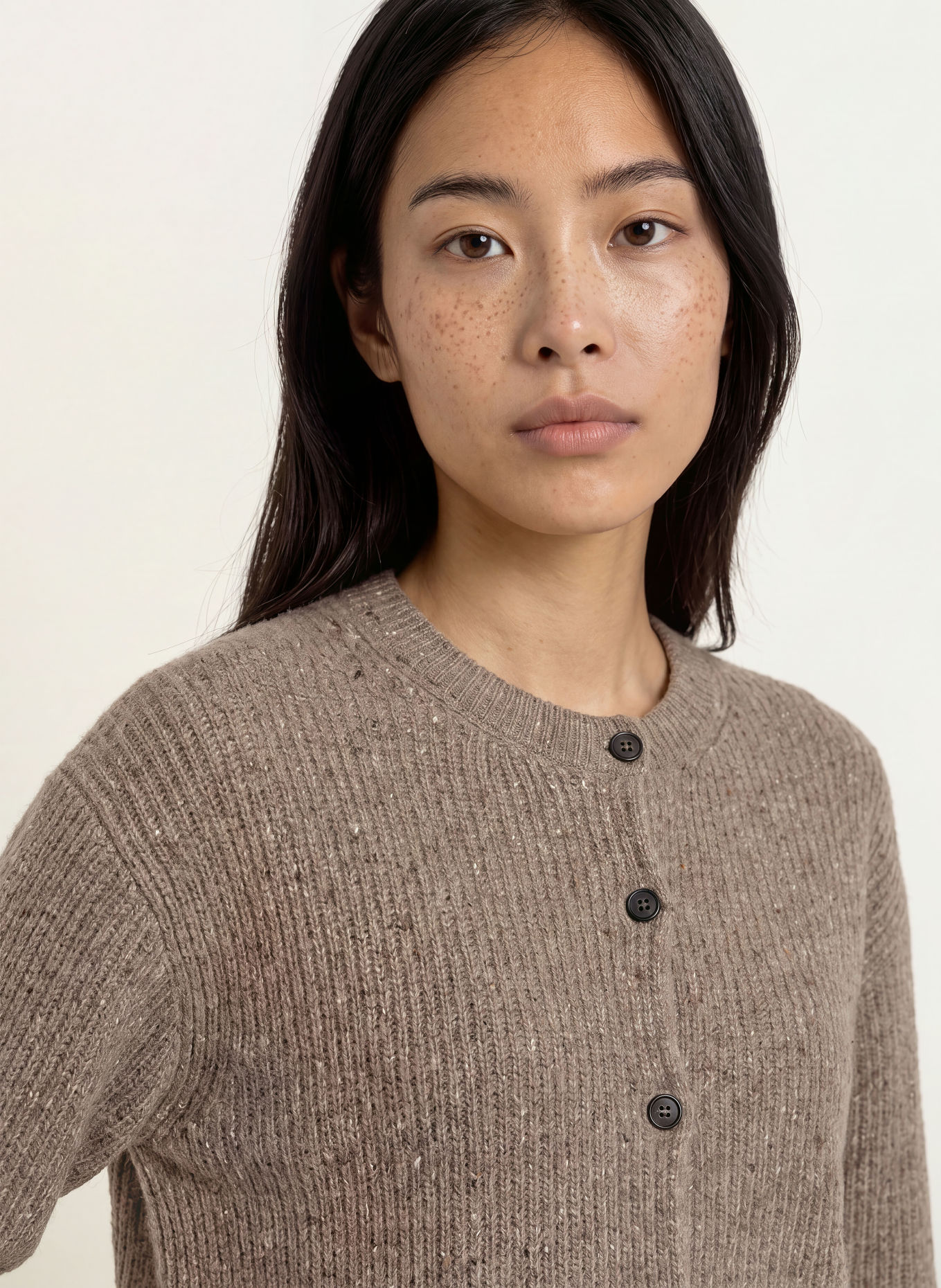 Marc O'Polo Strickjacke: BEIGE