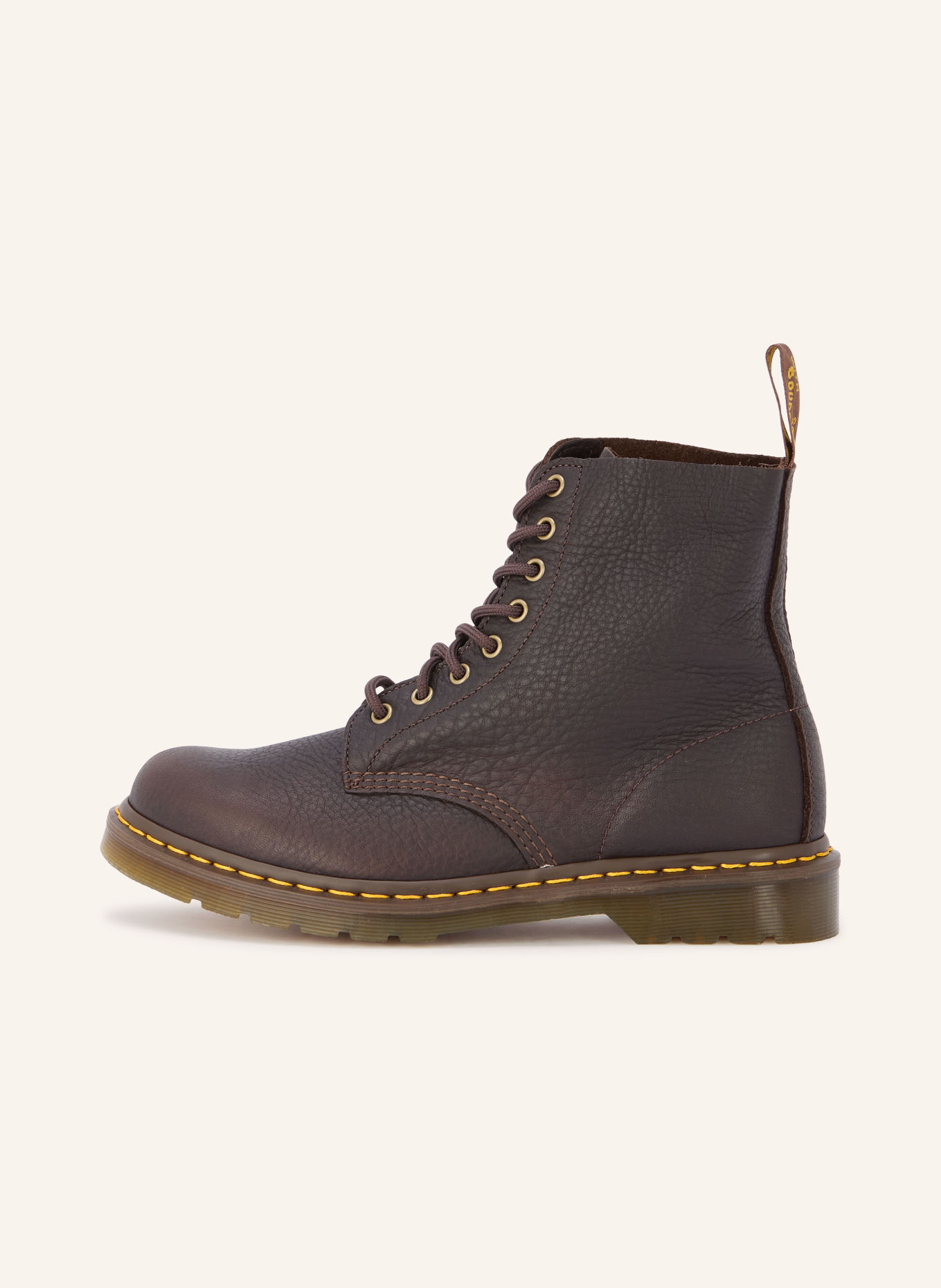 Dr. Martens Lace-up boots 1460 PASCAL: DARK BROWN / GOLD