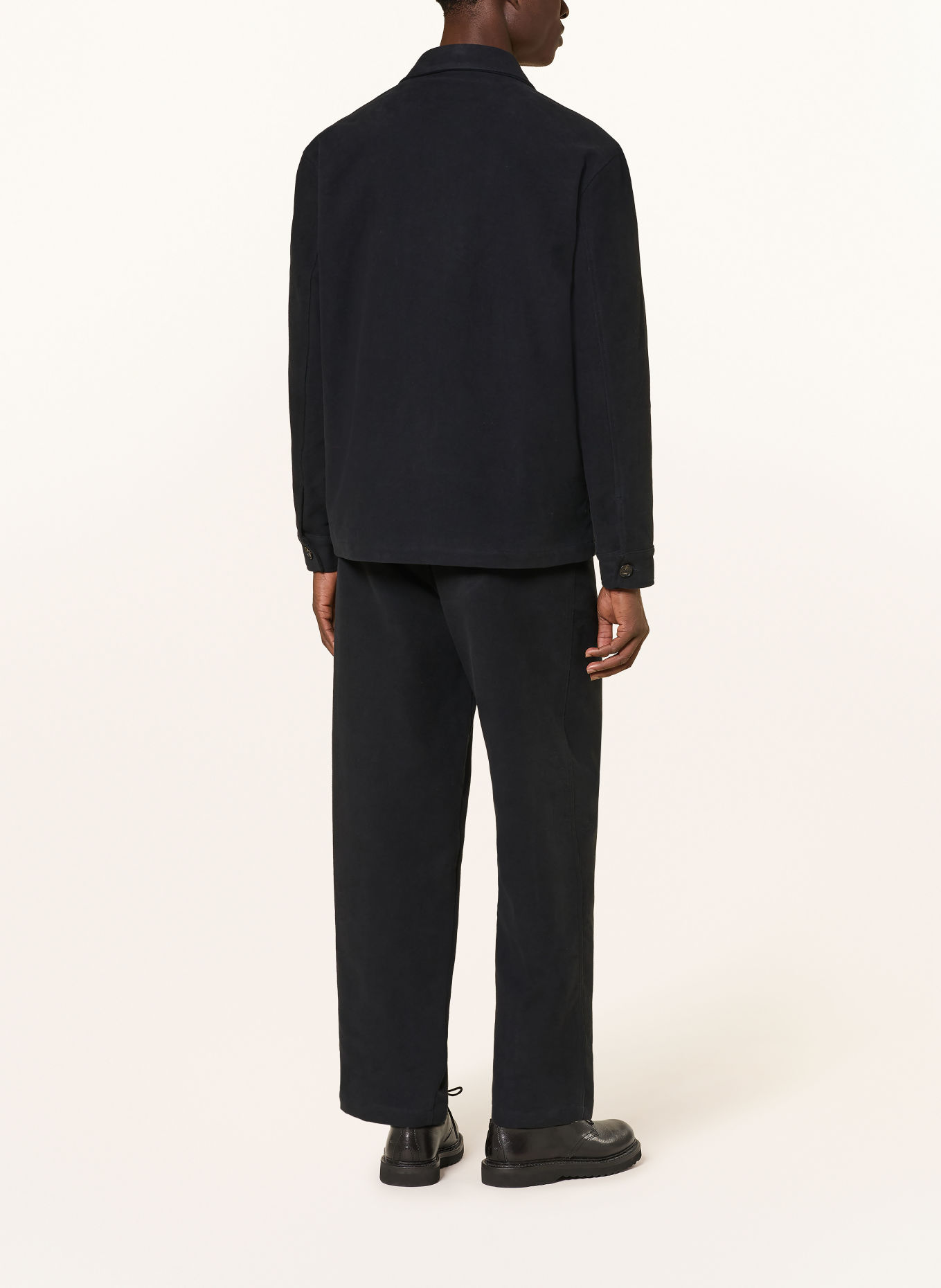 CRUNA Chino GREENWICH Regular Fit: DONKERBLAUW