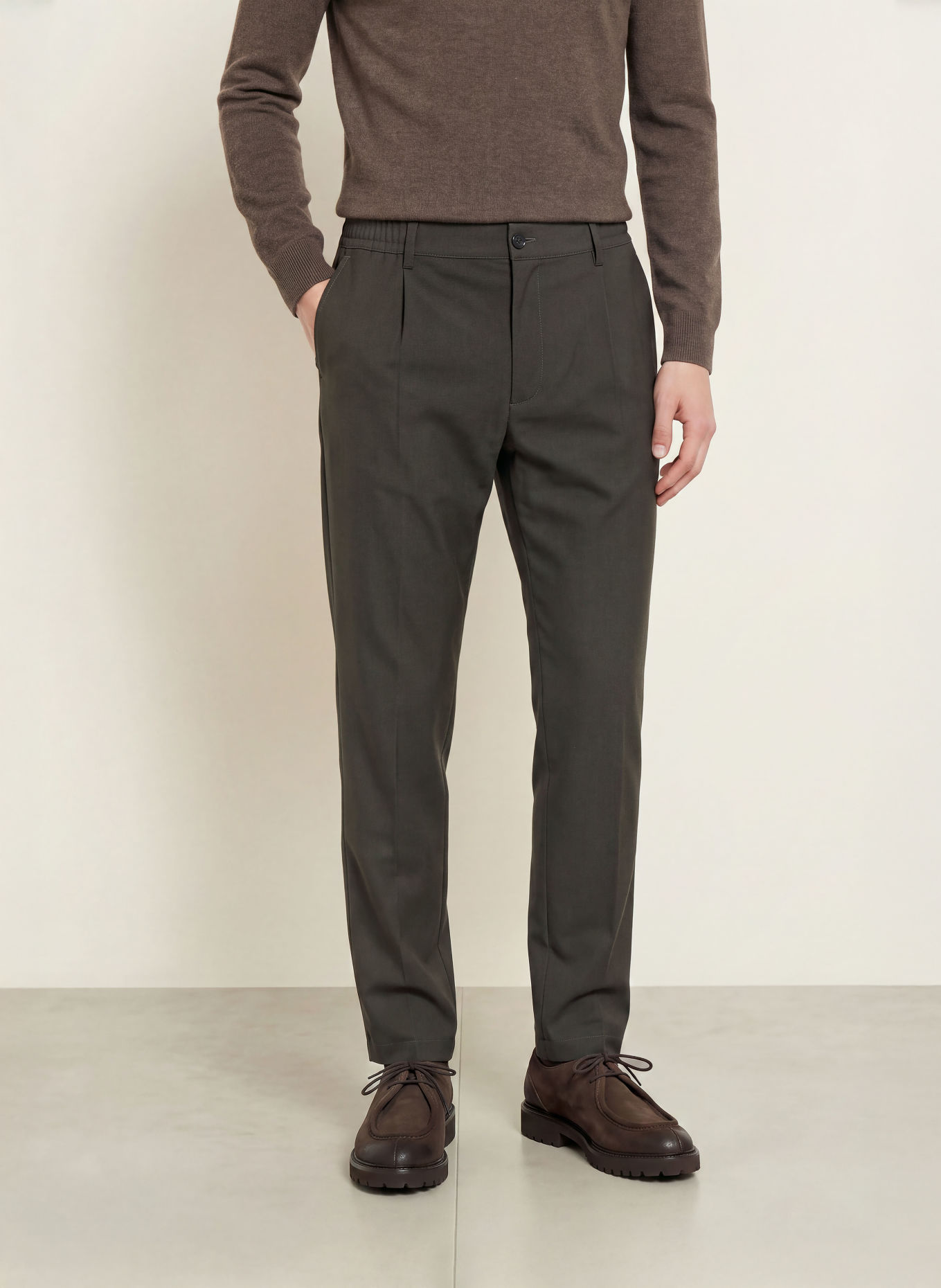 CRUNA Chino Extra Slim Fit: KHAKI