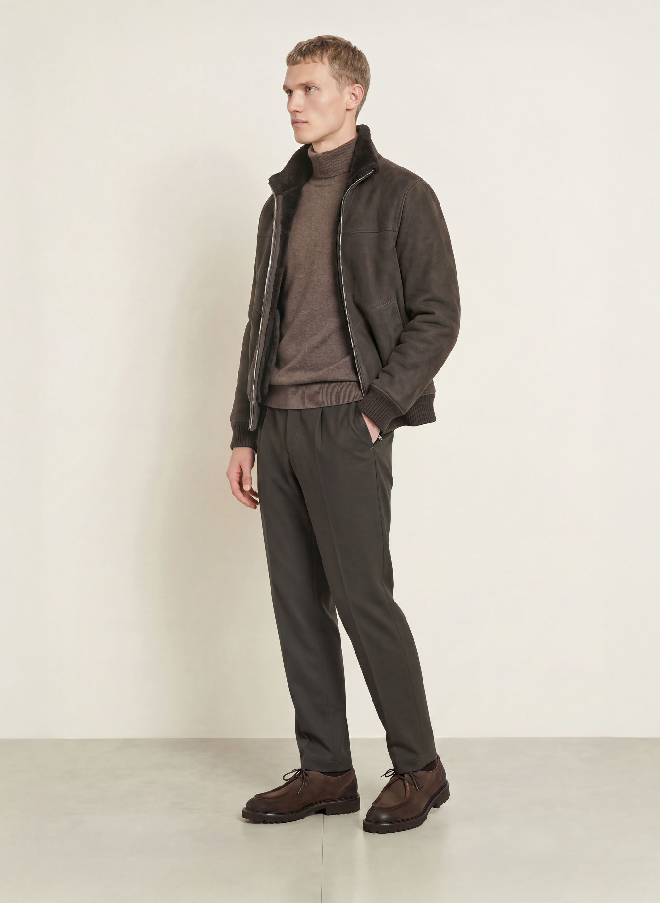 CRUNA Chino Extra Slim Fit: KHAKI
