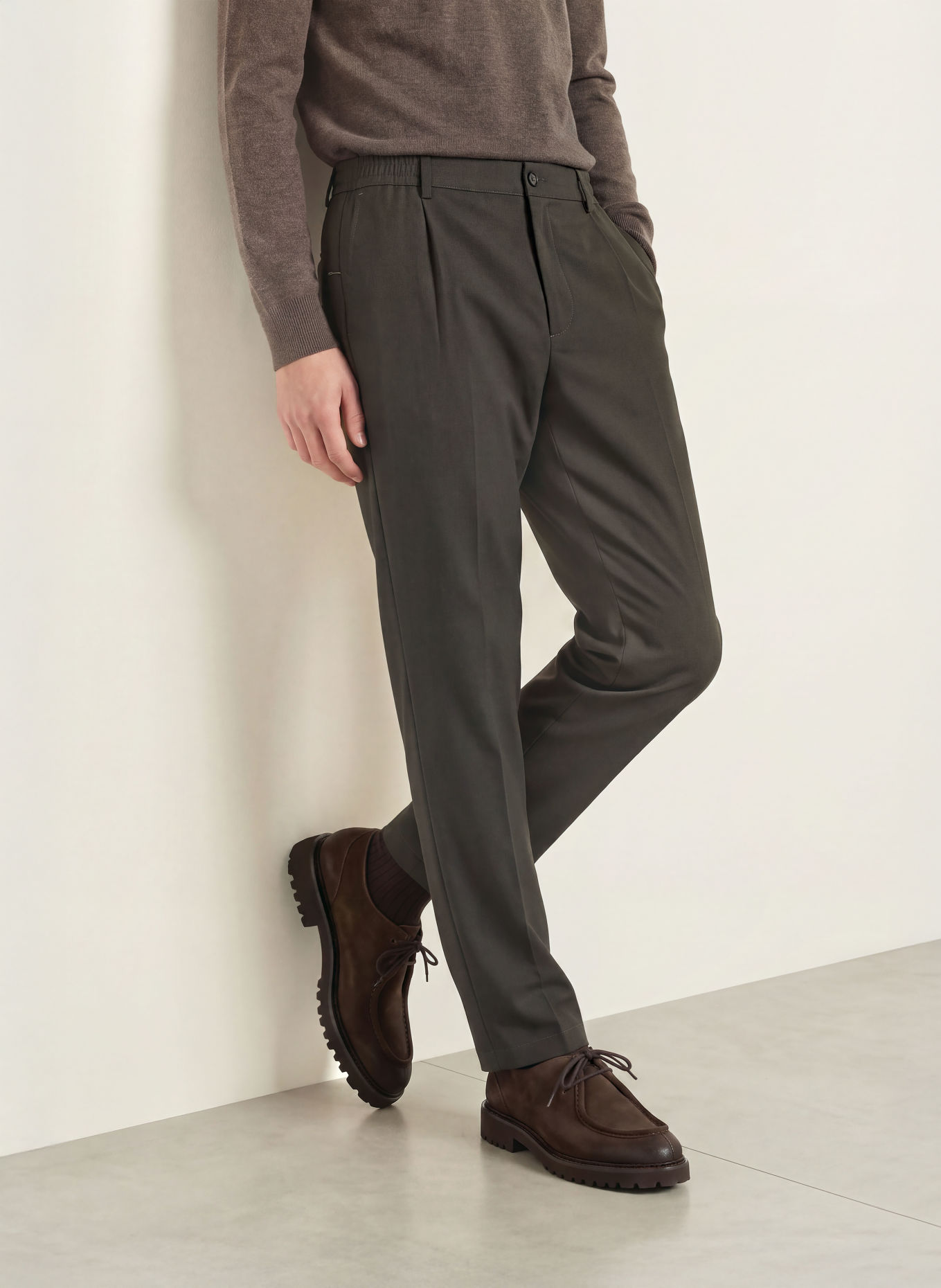 CRUNA Chino Extra Slim Fit: KHAKI