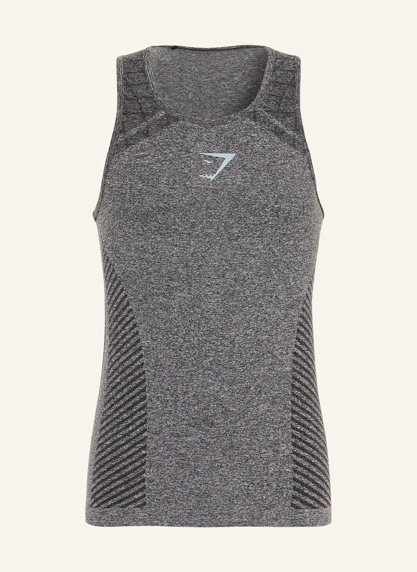 GYMSHARK Tanktop DEVANT: SCHWARZ