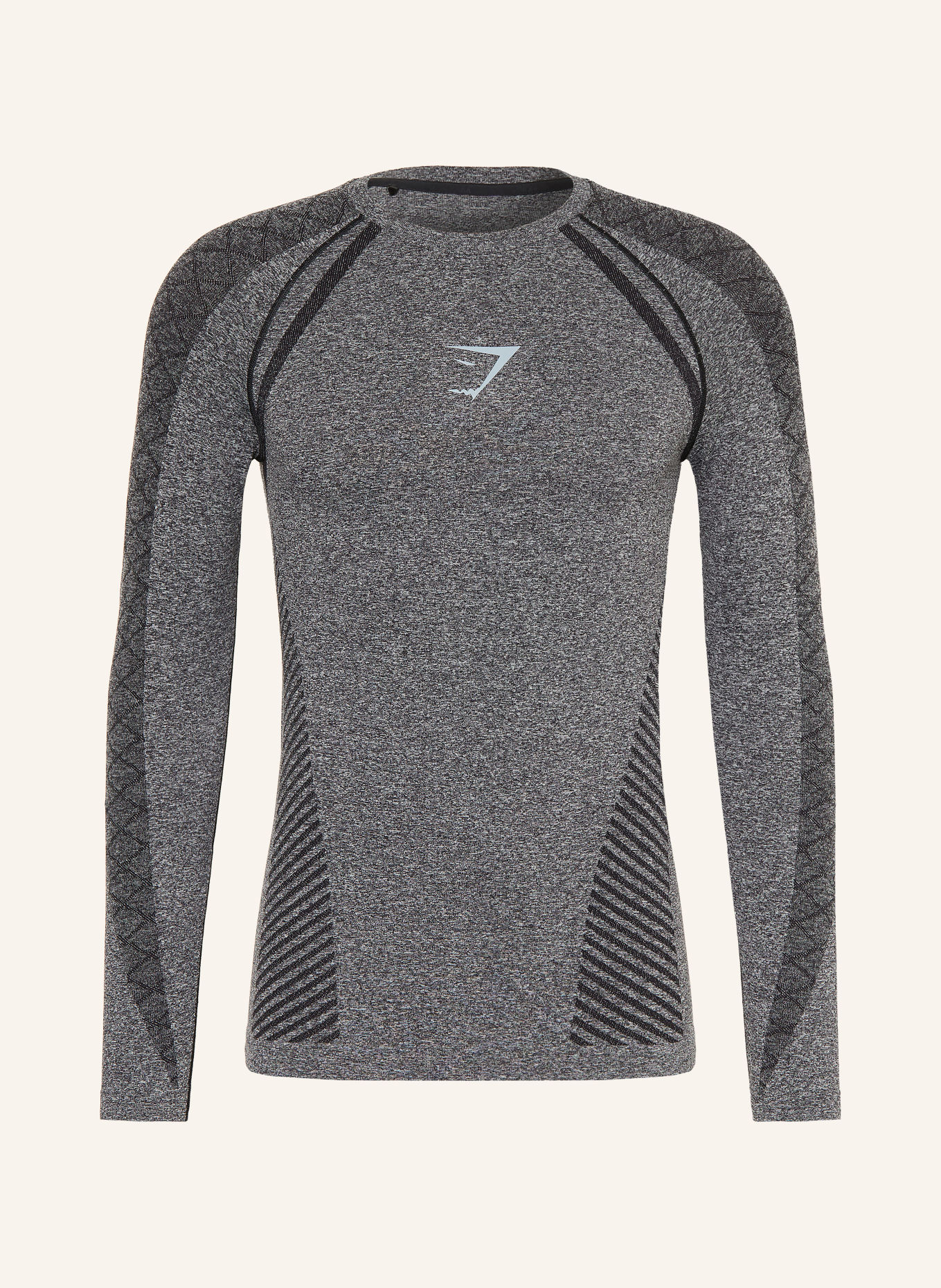 GYMSHARK Funktionsshirt DEVANT: SCHWARZ