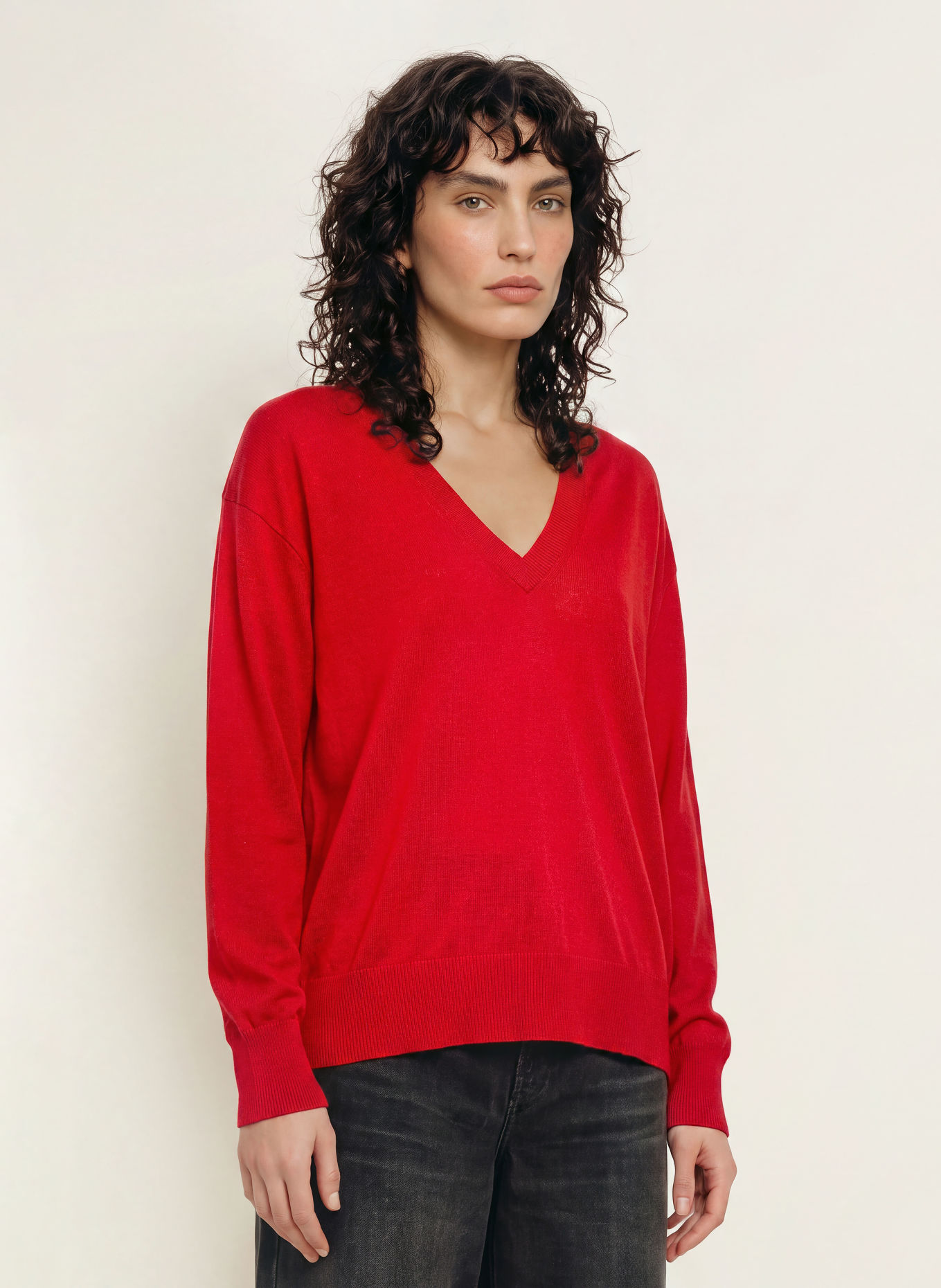 MRS & HUGS Pullover: ROT