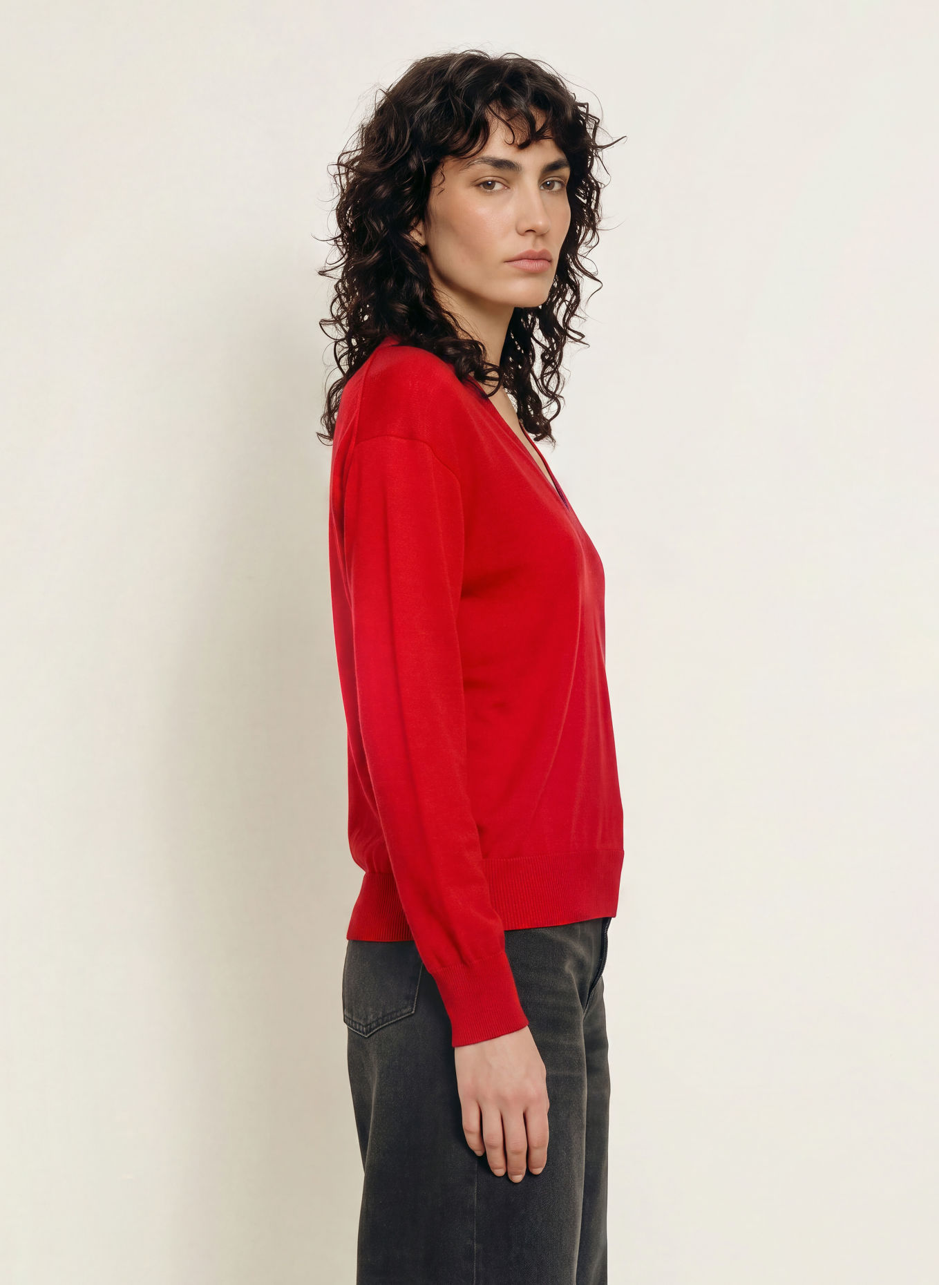 MRS & HUGS Pullover: ROT