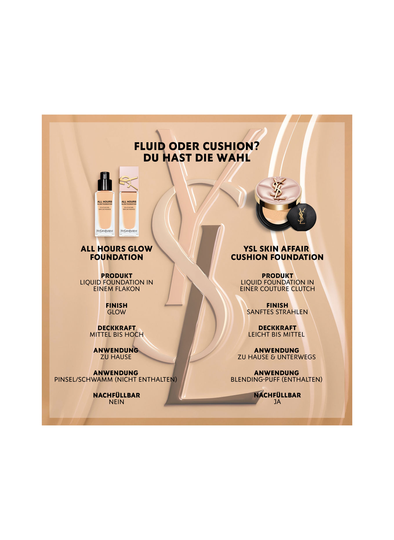 YVES SAINT LAURENT BEAUTÉ SKIN AFFAIR CUSHION