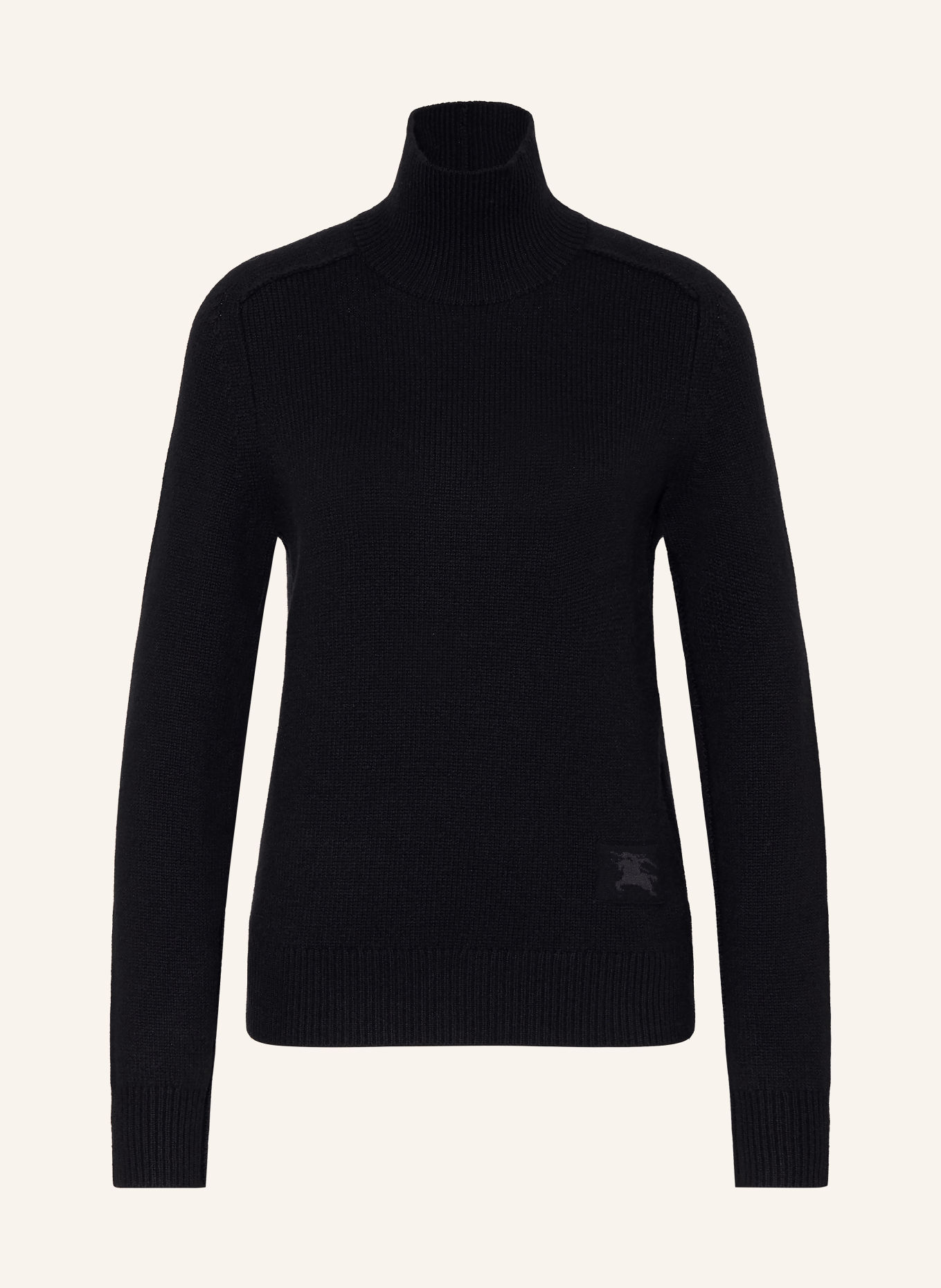 BURBERRY Kashmirtröja CHRISTINA: SVART