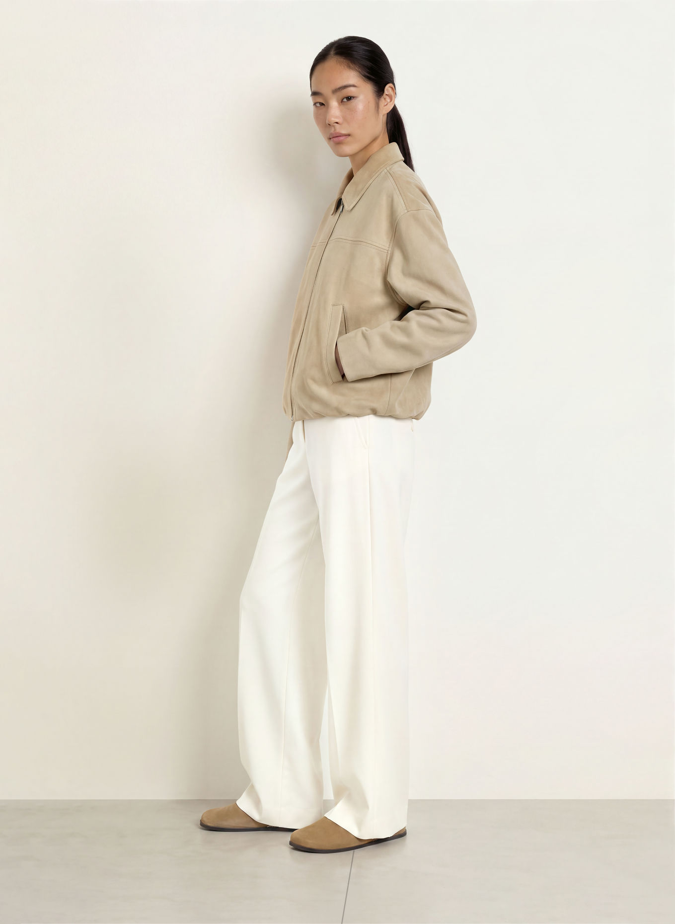 s.Oliver RED Blouson in Lederoptik: CAMEL
