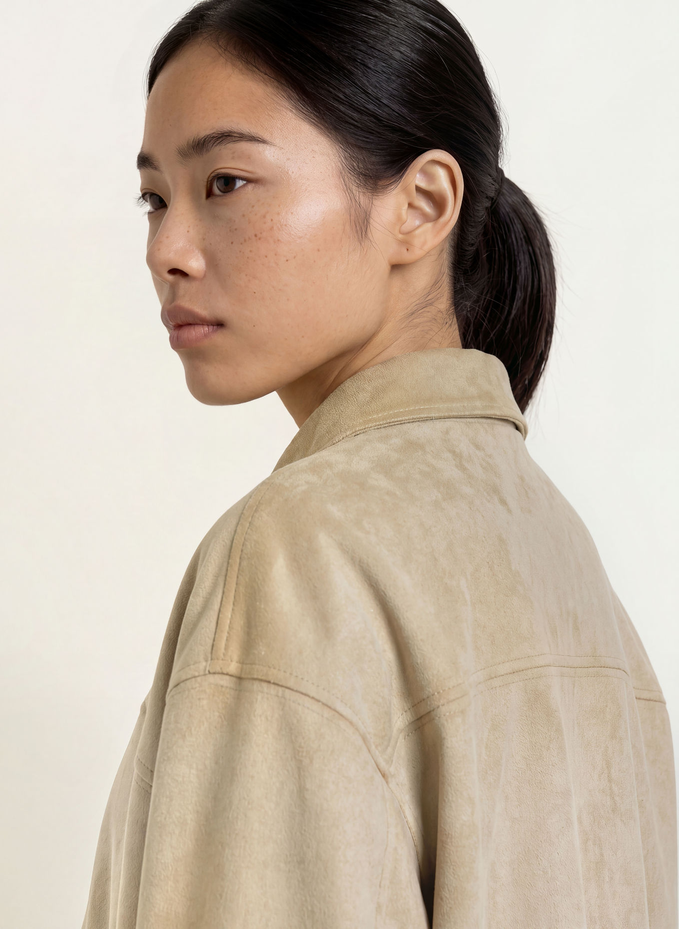 s.Oliver RED Blouson in Lederoptik: CAMEL