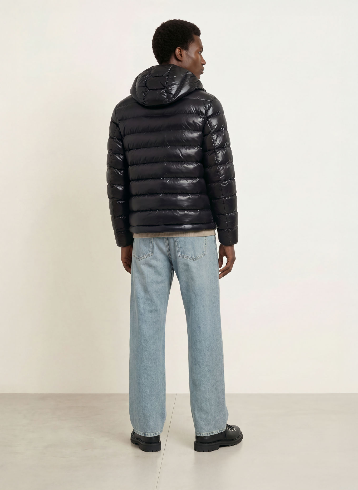 Blauer Steppjacke ADAMS: SCHWARZ