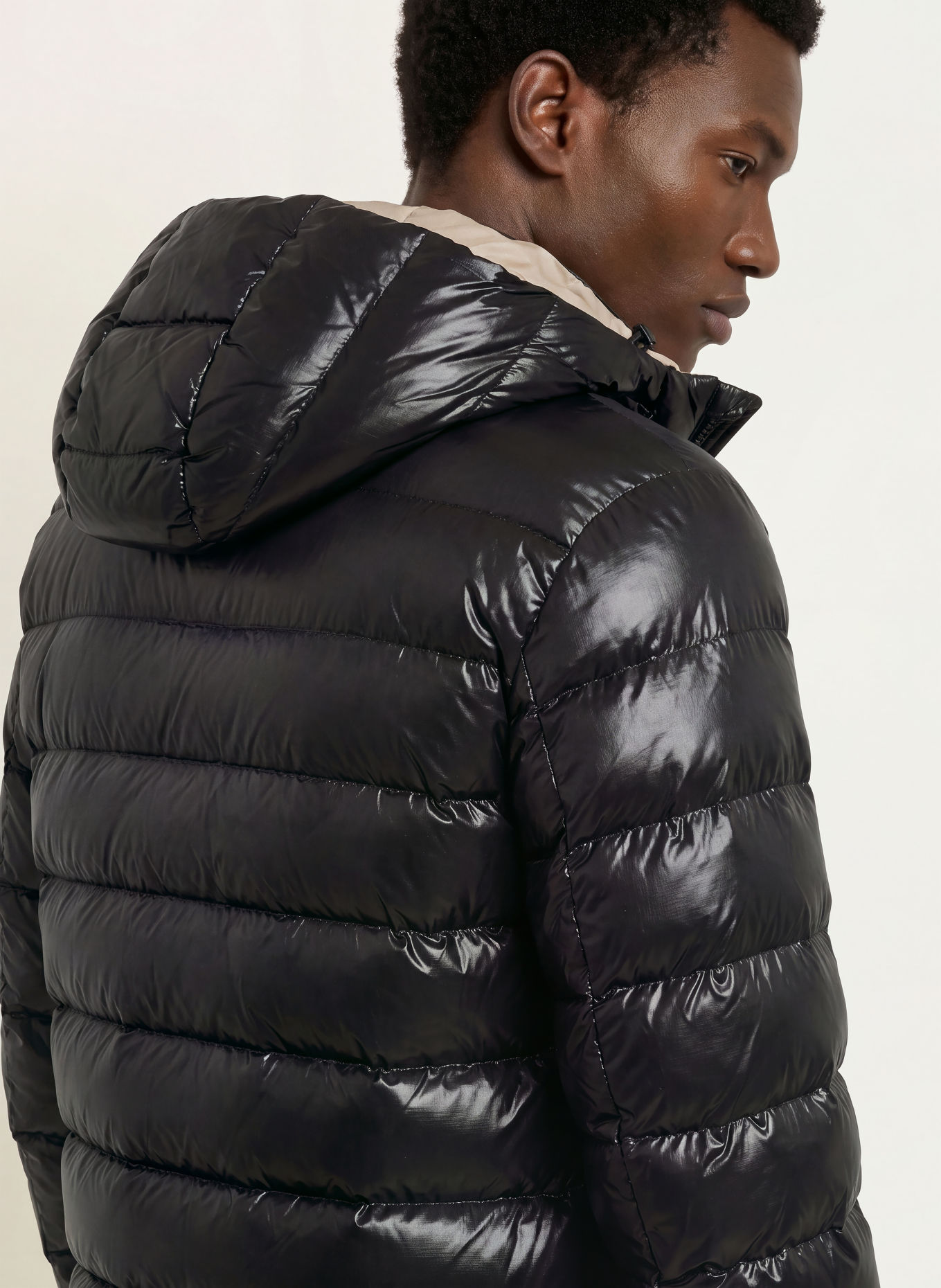 Blauer Steppjacke ADAMS: SCHWARZ