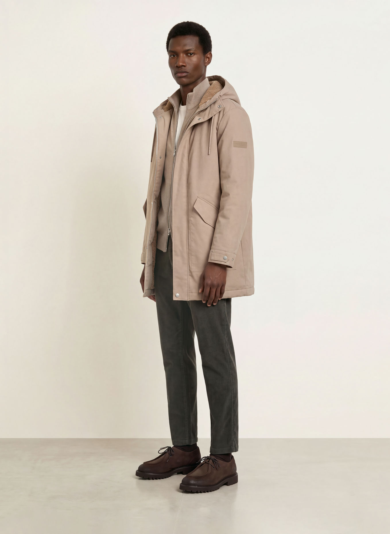 Marc O'Polo Parka: BEIGE