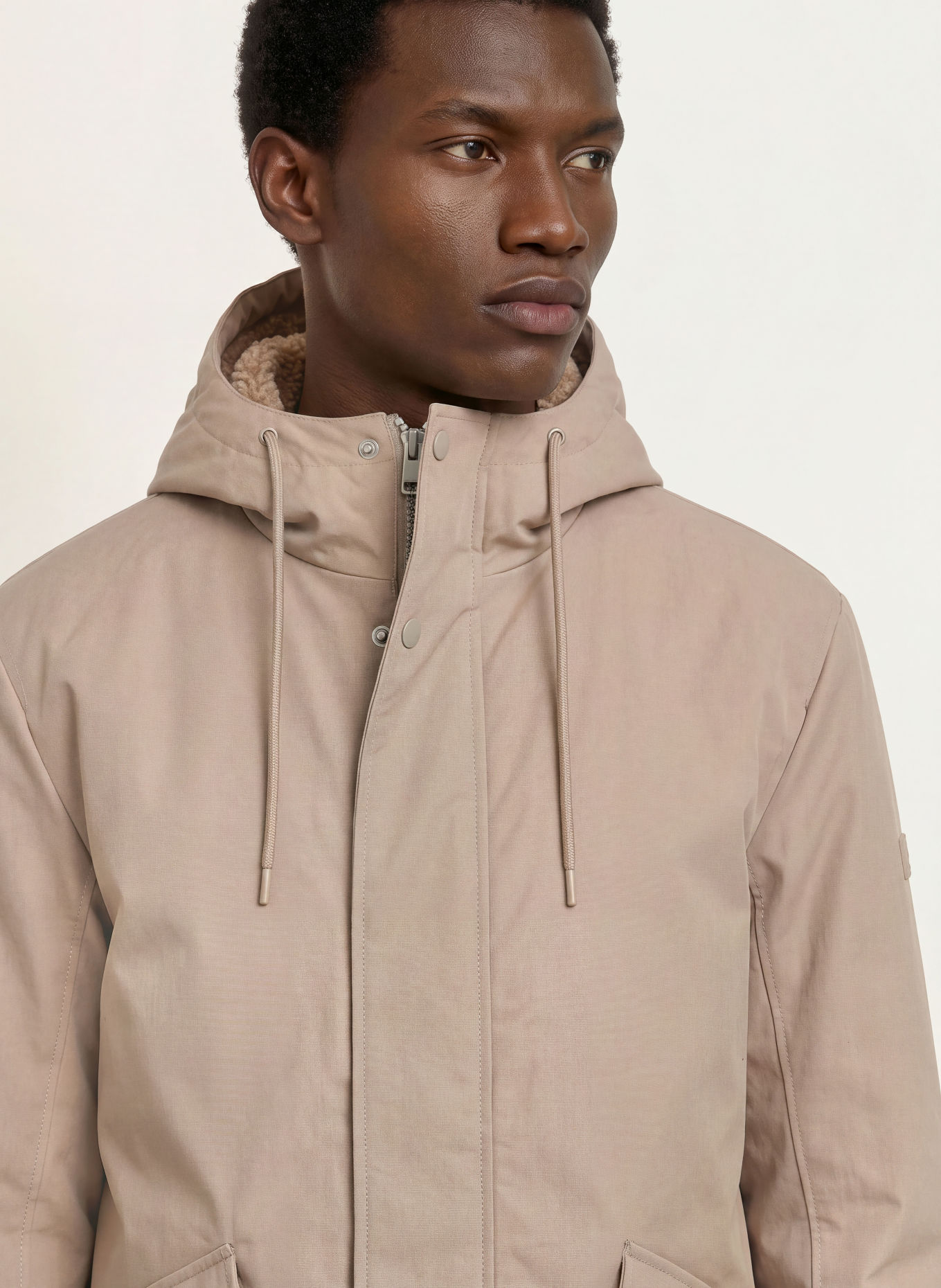 Marc O'Polo Parka: BEIGE