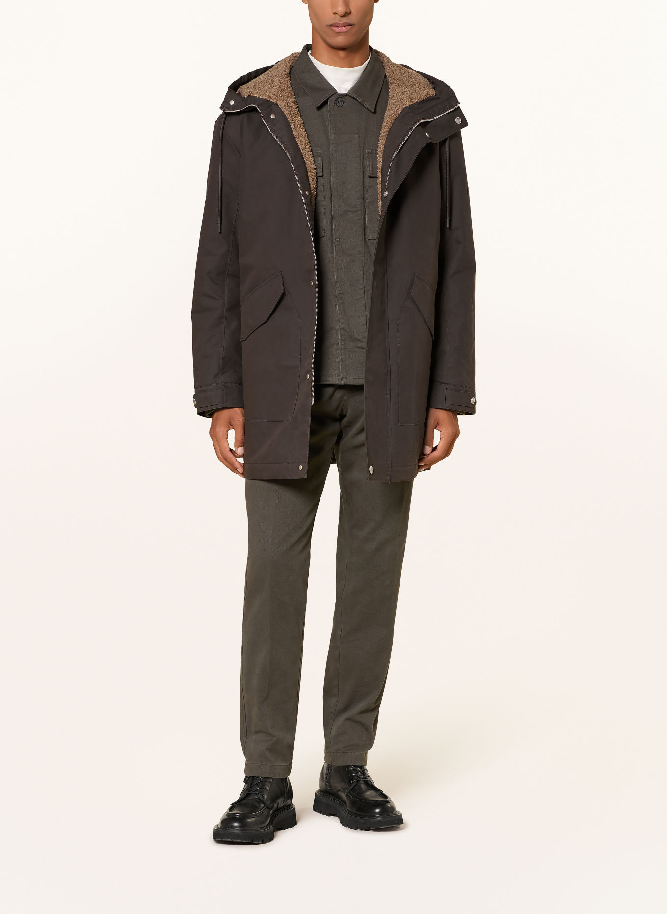 Marc O'Polo Parka: DUNKELGRÜN