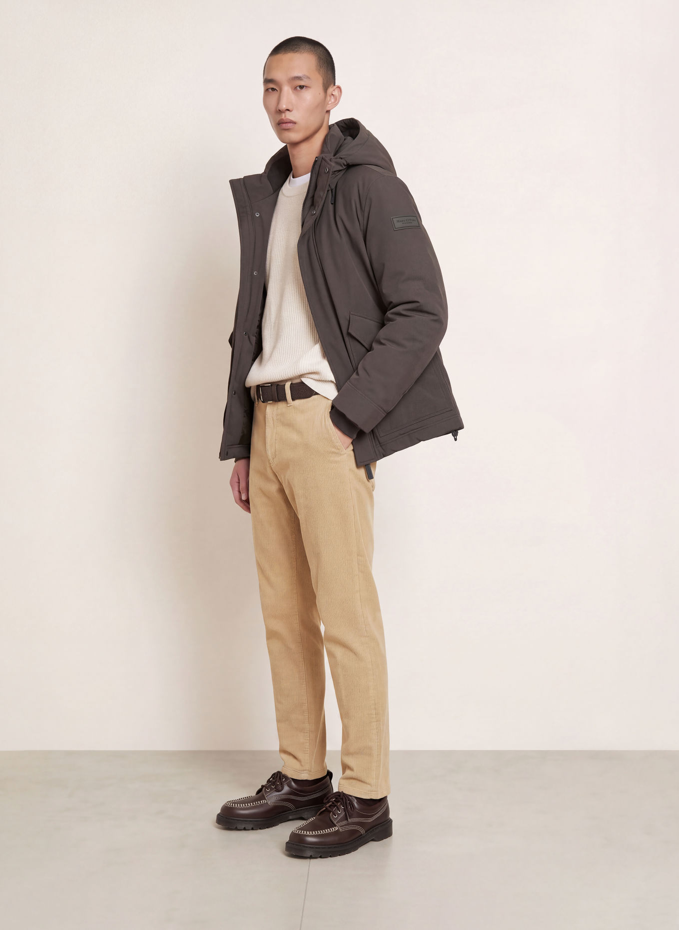 Marc O'Polo Cordhose OSBY Tapered Fit: BEIGE