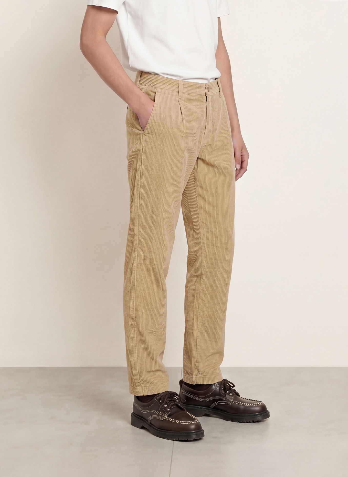Marc O'Polo Cordhose OSBY Tapered Fit: BEIGE