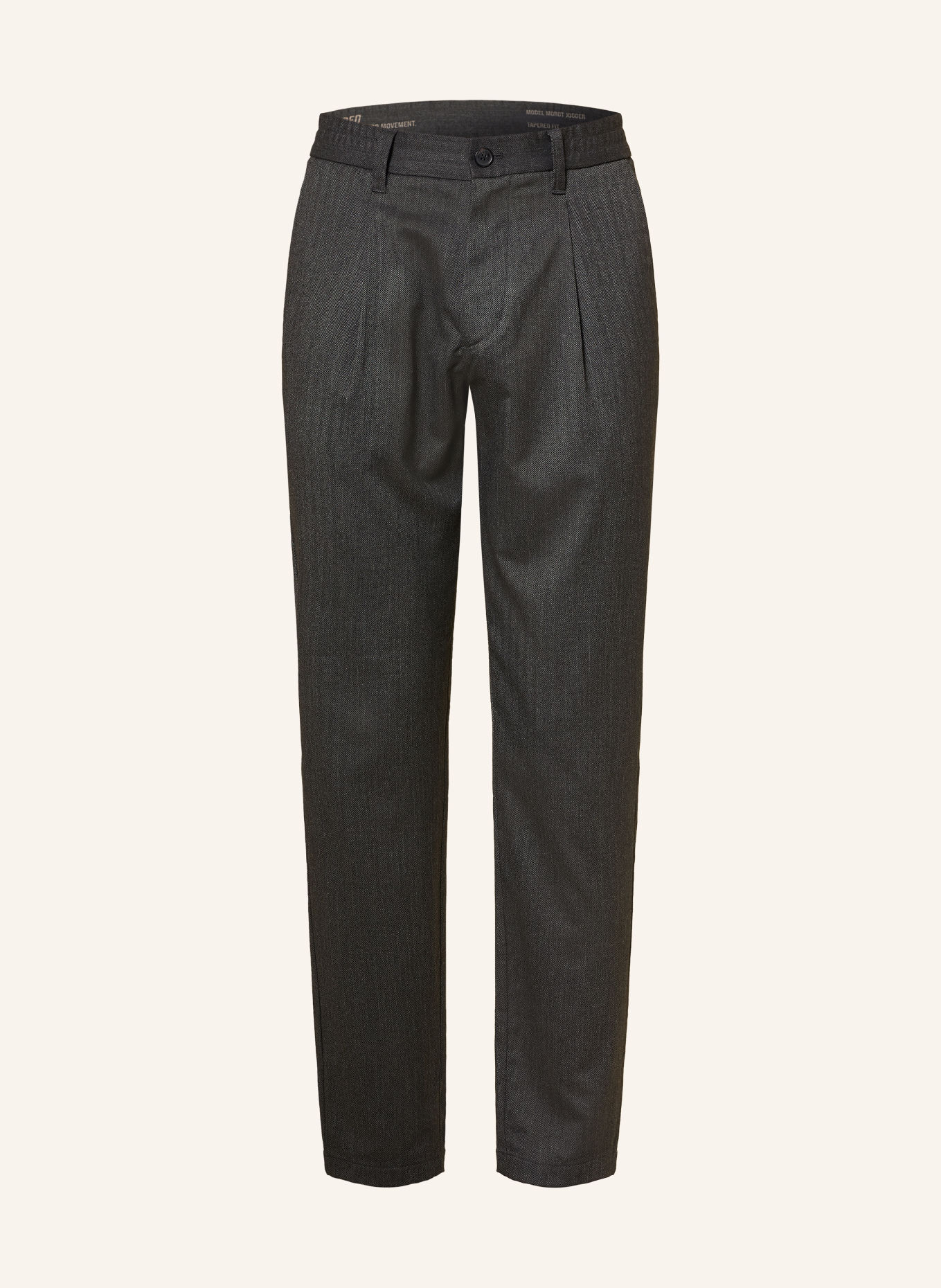 Marc O'Polo Bukser MOROT Tapered Fit: SORT