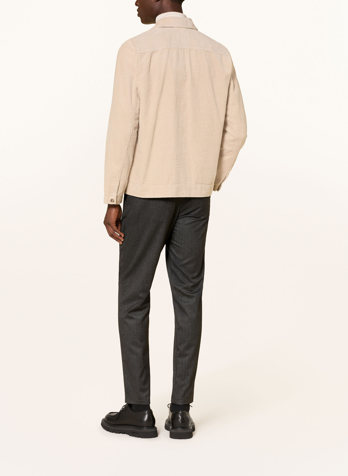 Marc O'Polo Bukser MOROT Tapered Fit: SORT