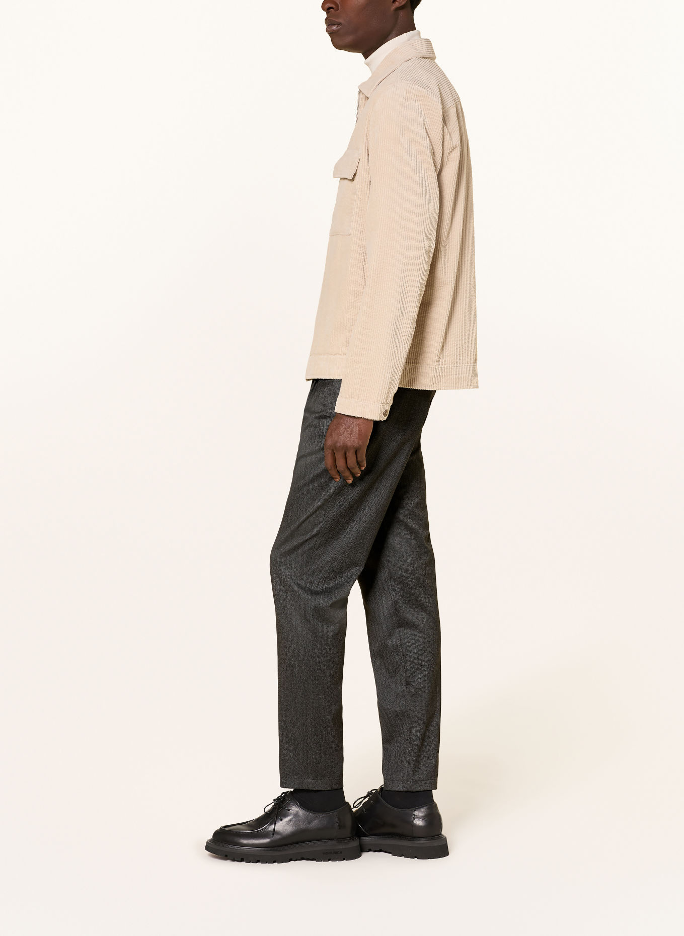 Marc O'Polo Bukser MOROT Tapered Fit: SORT