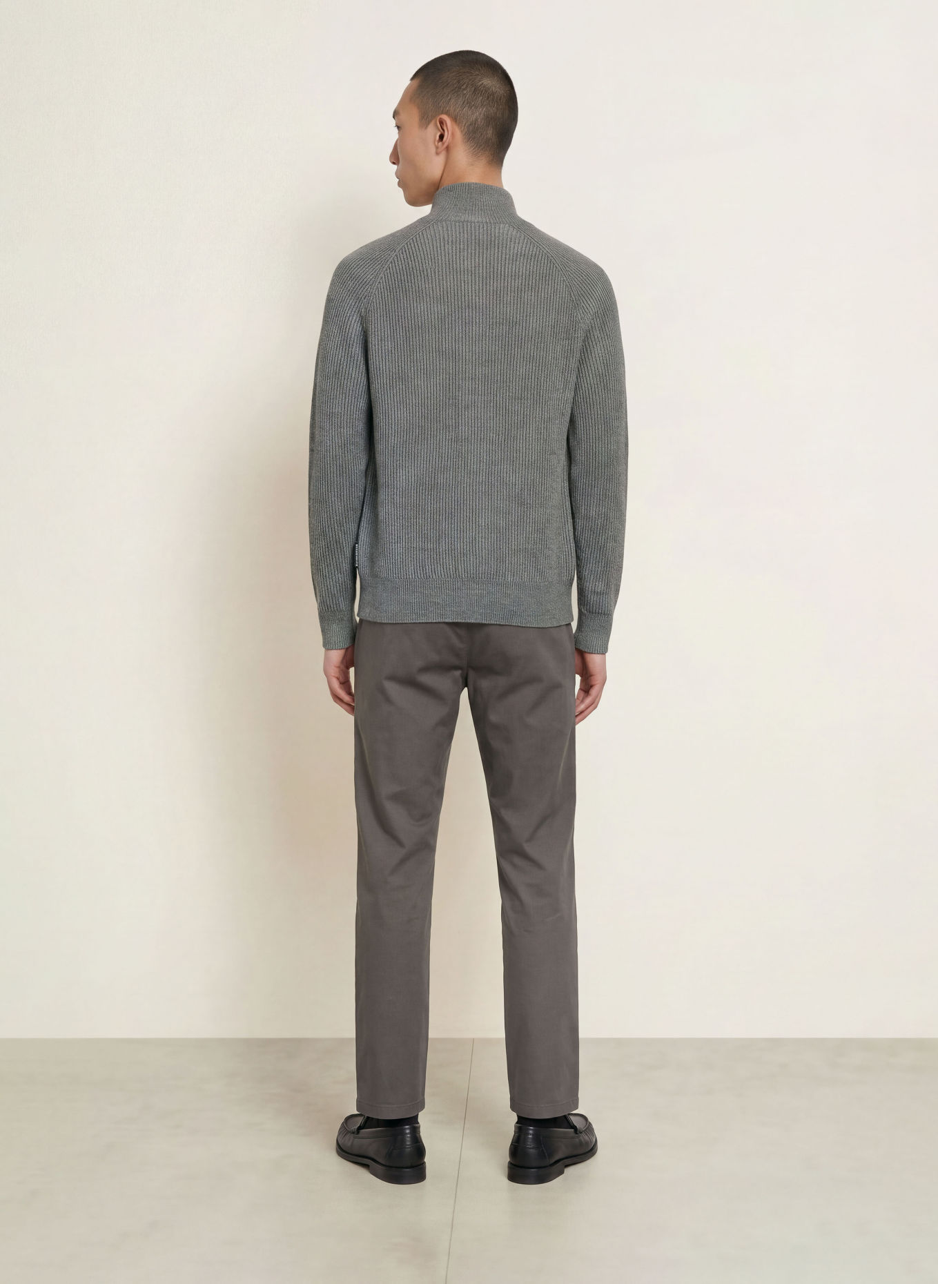 Marc O'Polo Chino MADS Regular Fit: MØRKEGRÅ
