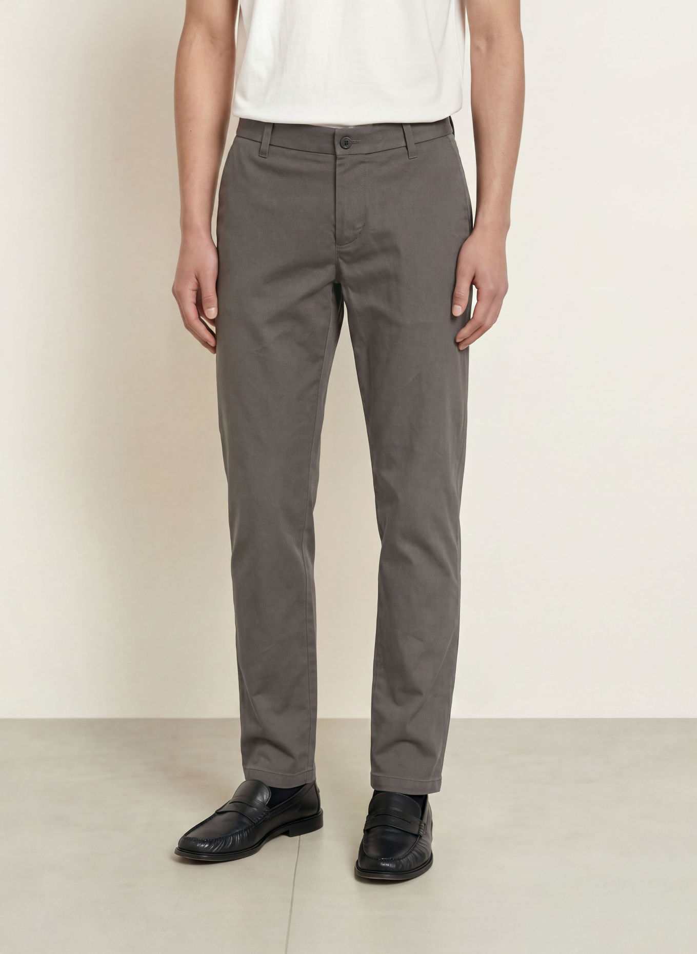 Marc O'Polo Chino MADS Regular Fit: MØRKEGRÅ