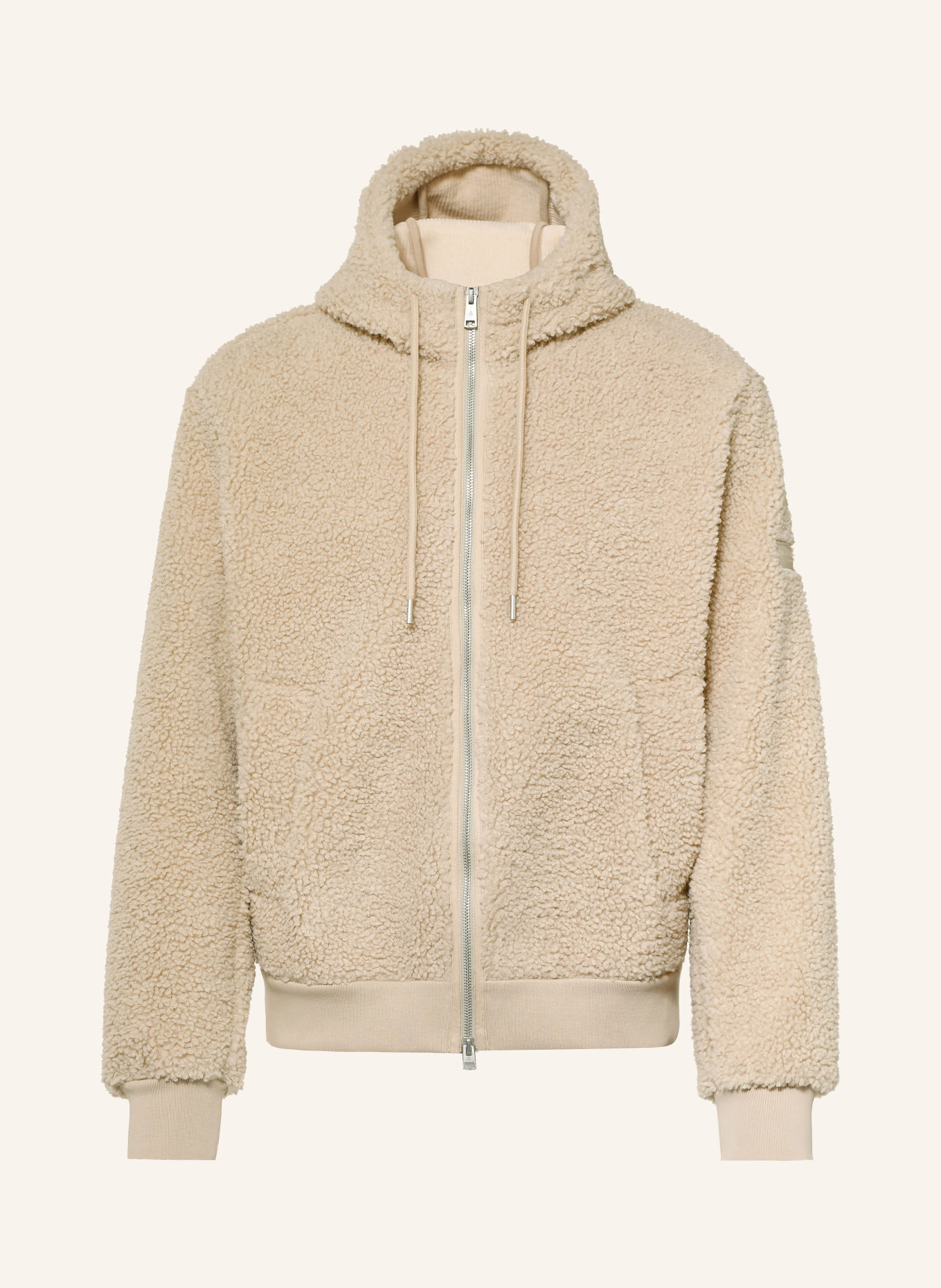 Marc O'Polo Teddyfell-Jacke: BEIGE