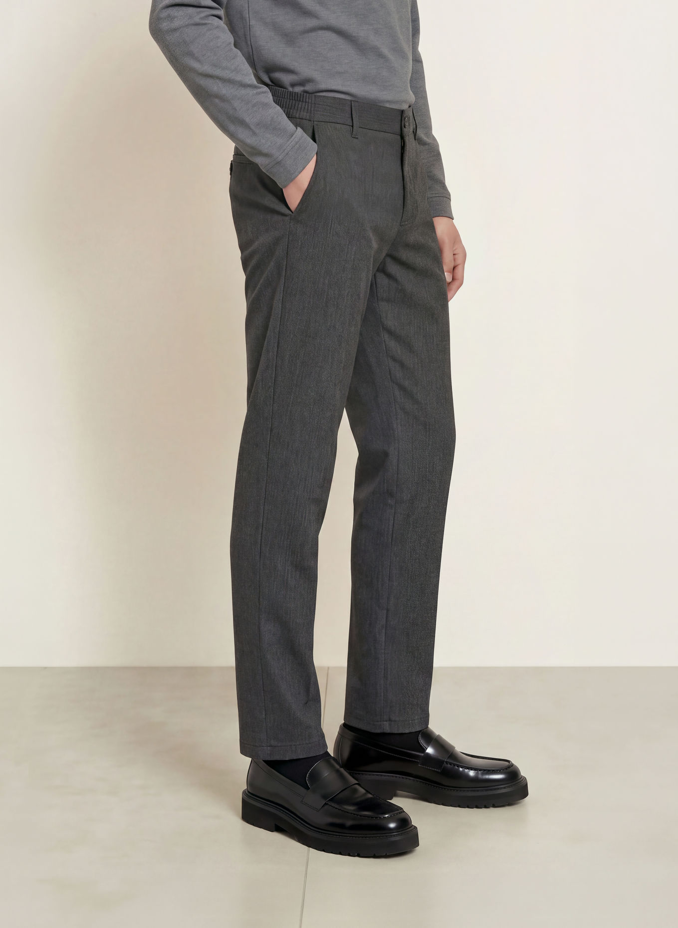 Marc O'Polo Chino Extra Slim Fit: DUNKELGRAU