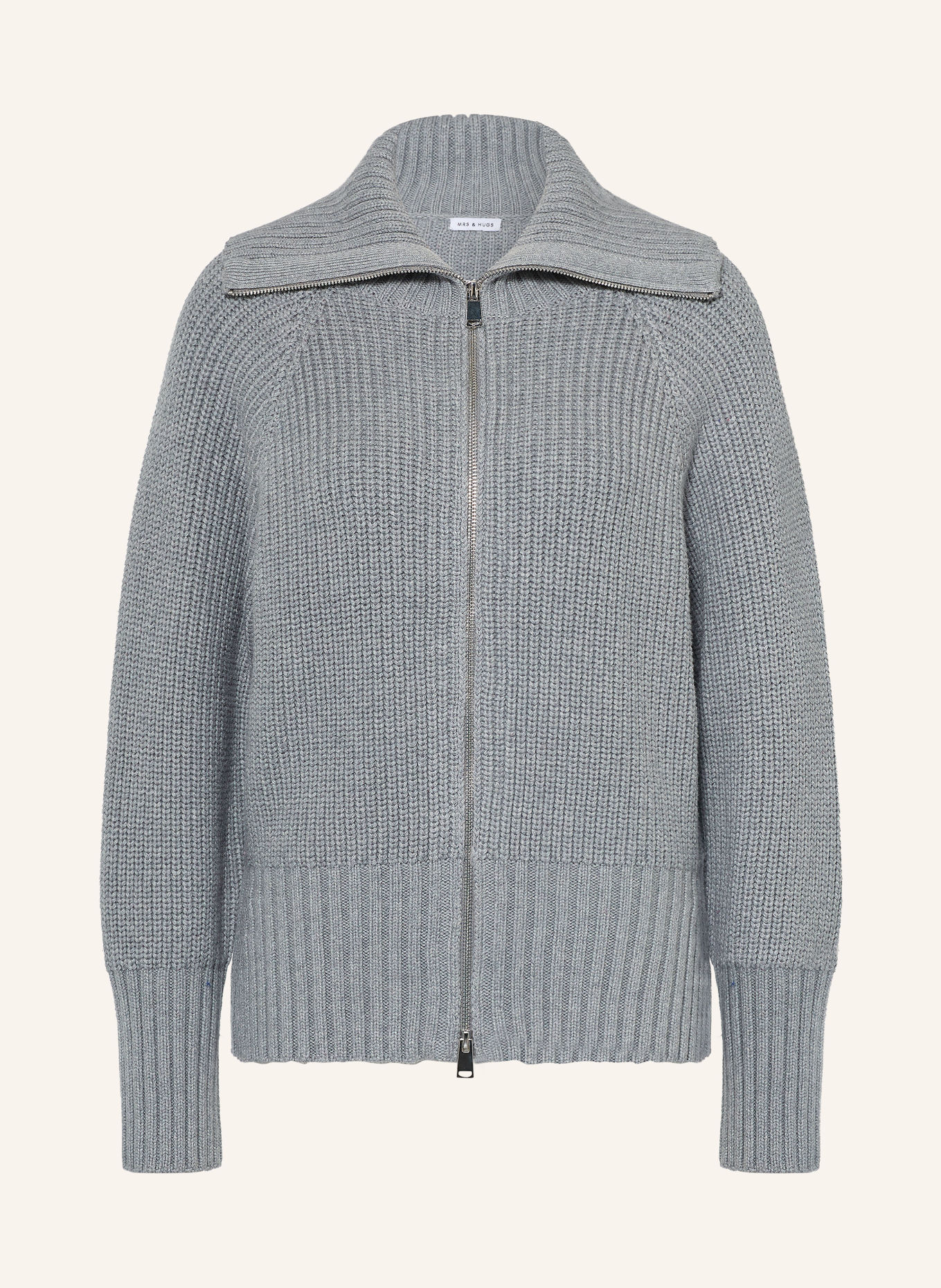 MRS & HUGS Cardigan: GRÅ