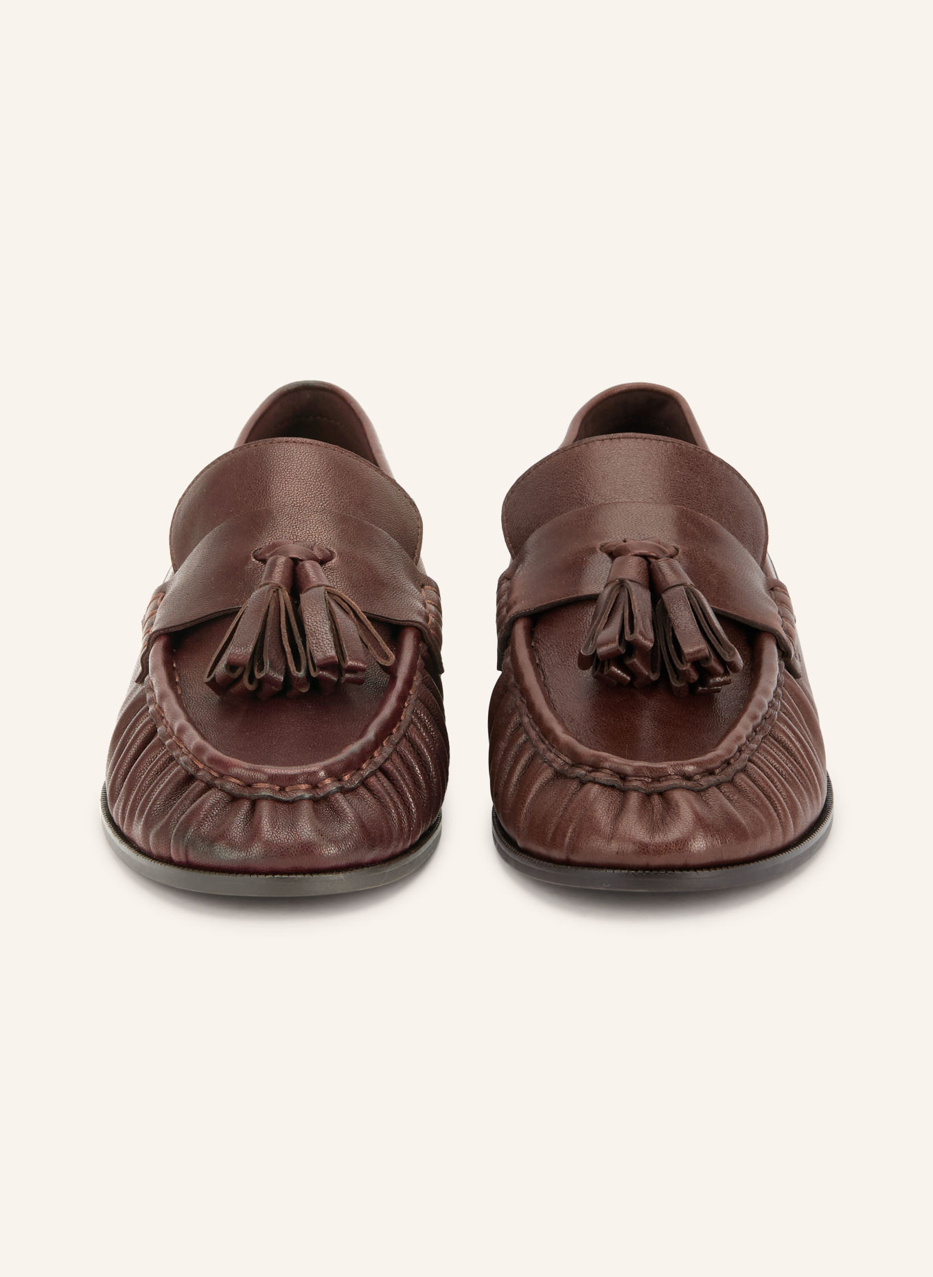 jeffrey campbell ARTICULATE Loafers: DARK BROWN