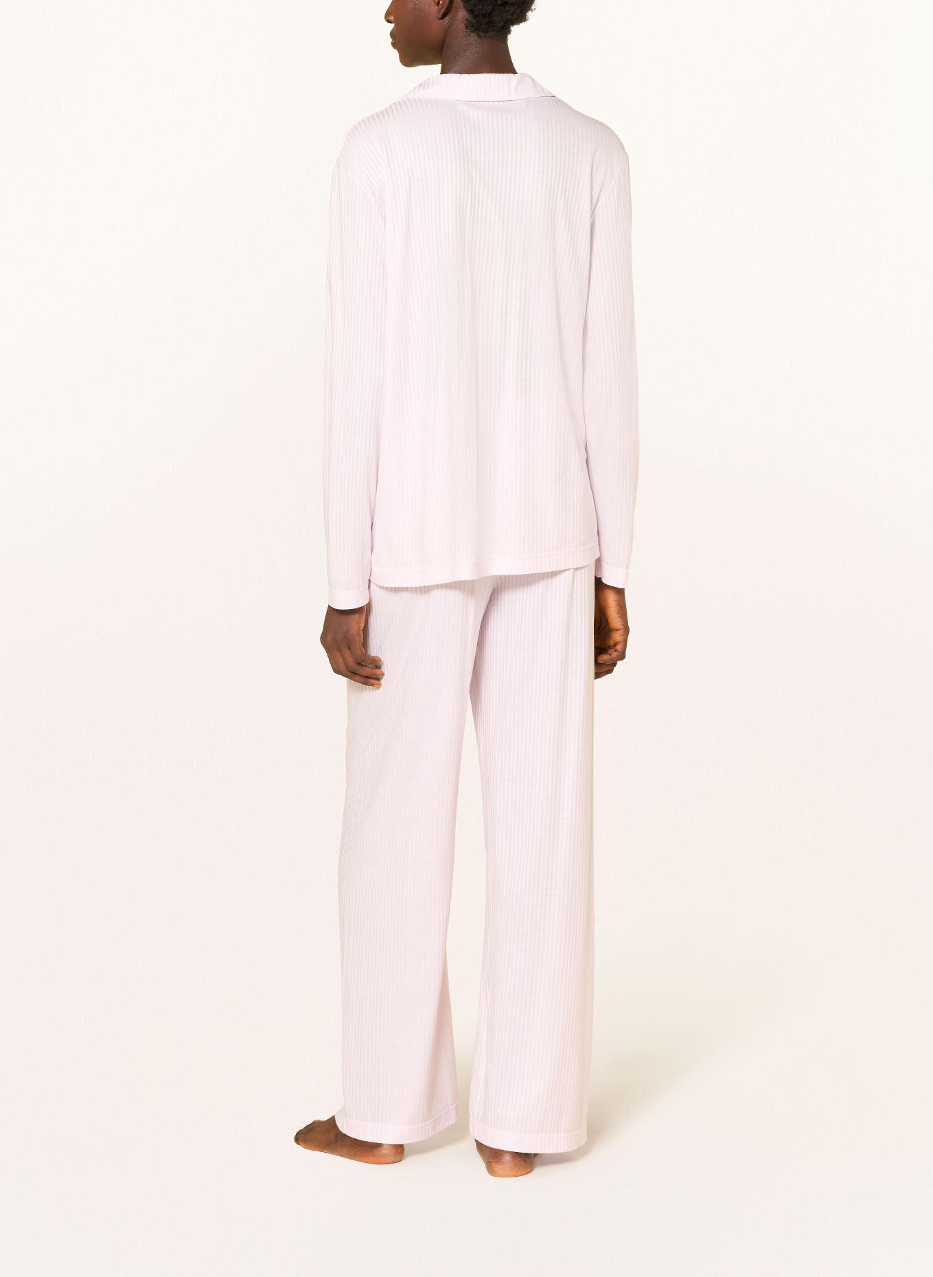 CALIDA Pyjama STRIPED DREAMS: ROSÉ