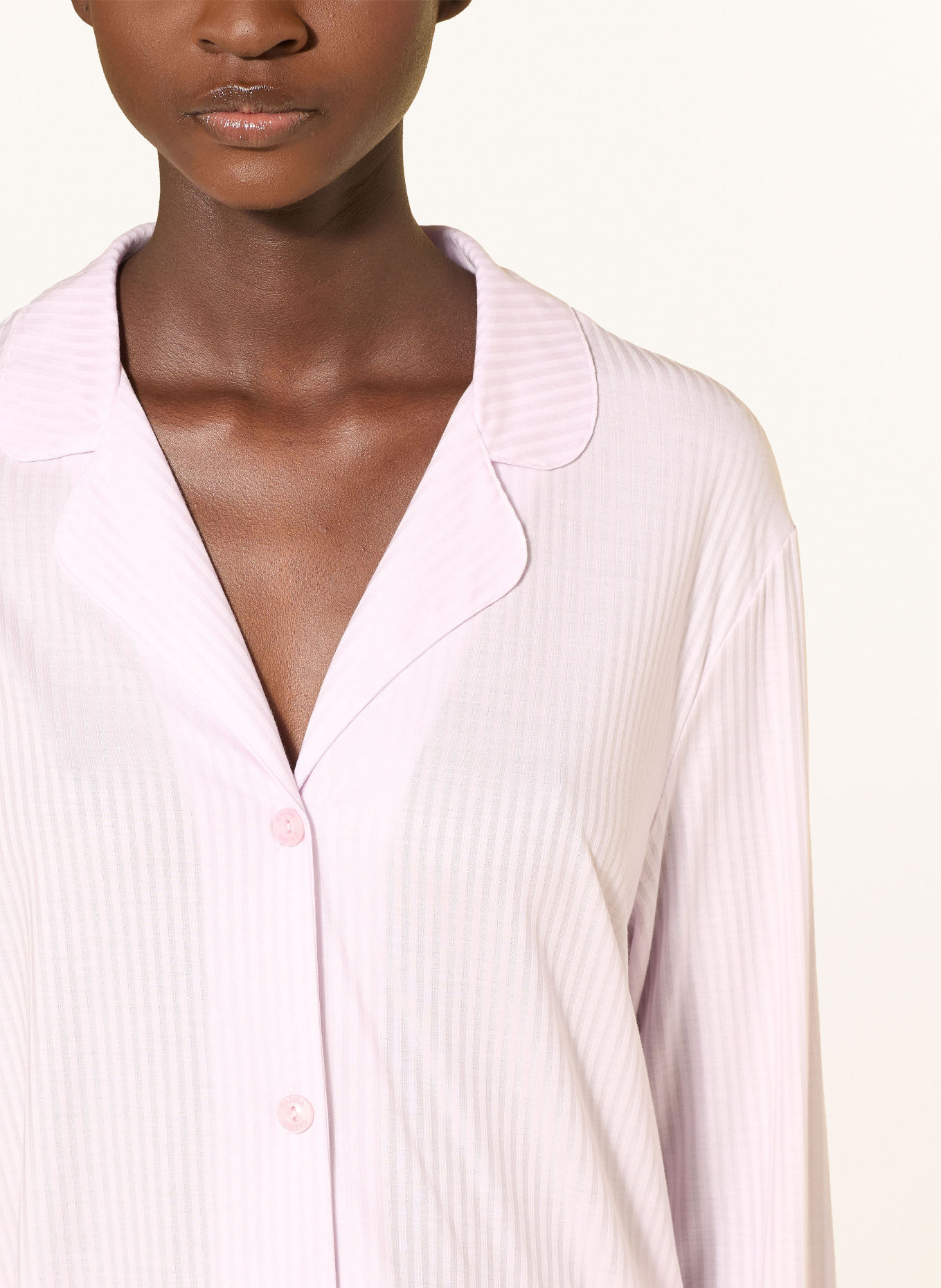 CALIDA Pyjama STRIPED DREAMS: ROSÉ